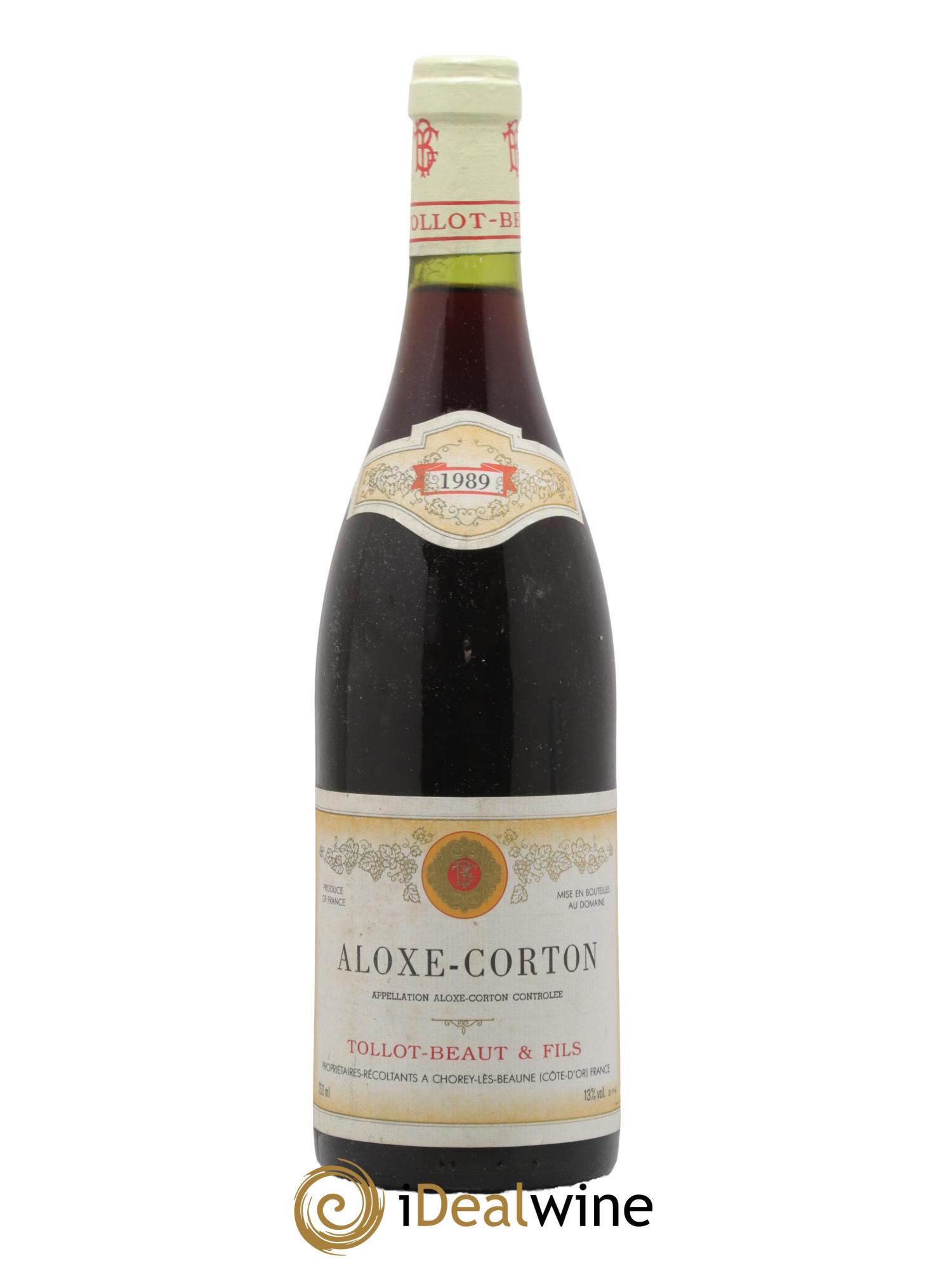 Aloxe-Corton Tollot Beaut (Domaine) 1989 - Lot de 1 bouteille - 0