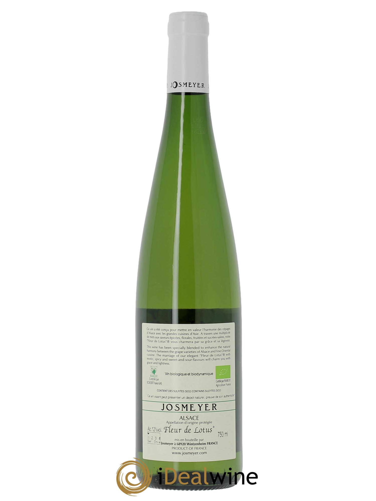 Alsace Fleur de Lotus Josmeyer (Domaine) - Lot of 1 bottle - 1