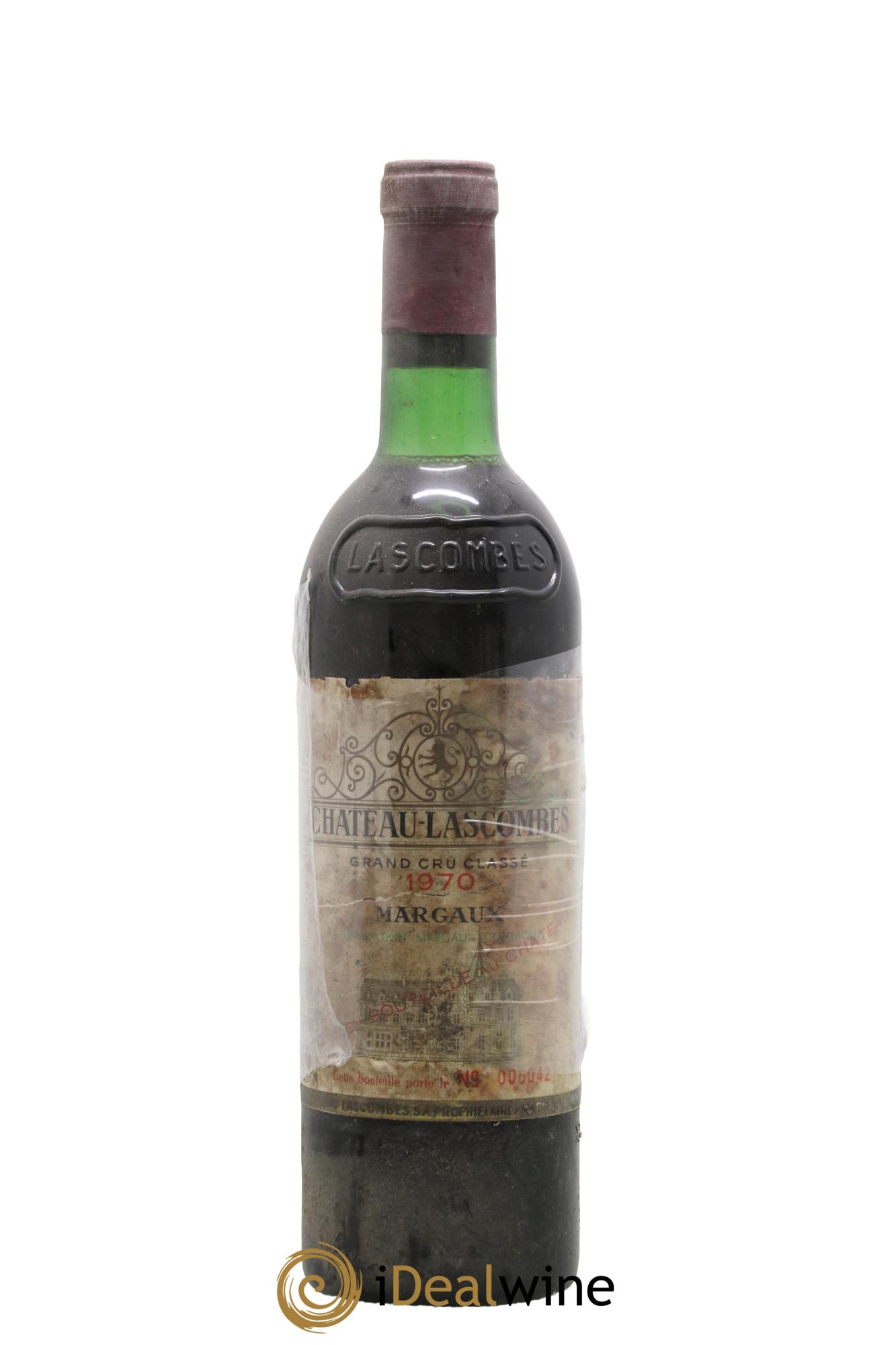 Château Lascombes 2ème Grand Cru Classé 1970 - Lot de 1 bouteille - 0