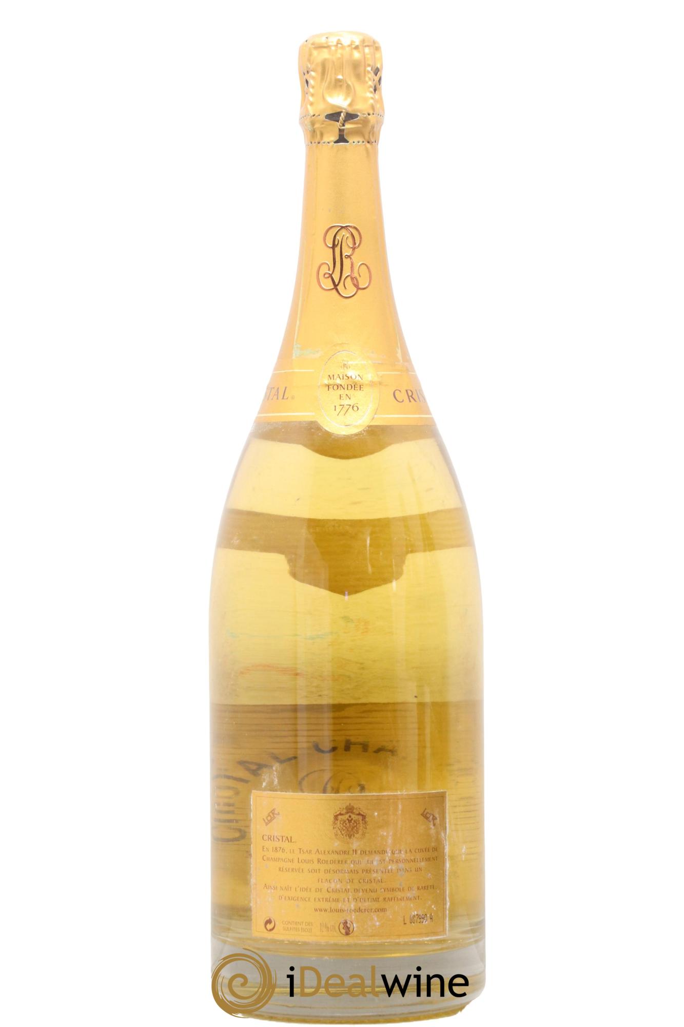 Cristal Louis Roederer 2004 - Lot of 1 magnum - 1