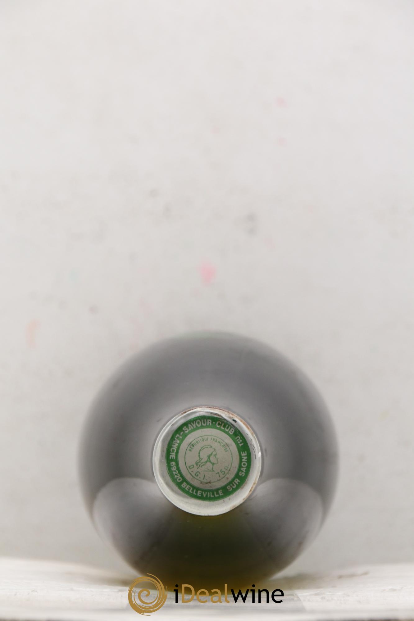 Bienvenues-Bâtard-Montrachet Grand Cru Savour Club 1981 - Lot de 1 bouteille - 1