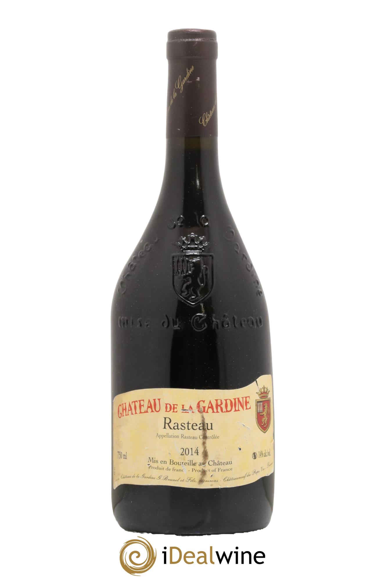 Rasteau Chateau de la Gardine 2014 - Lot of 1 bottle - 0