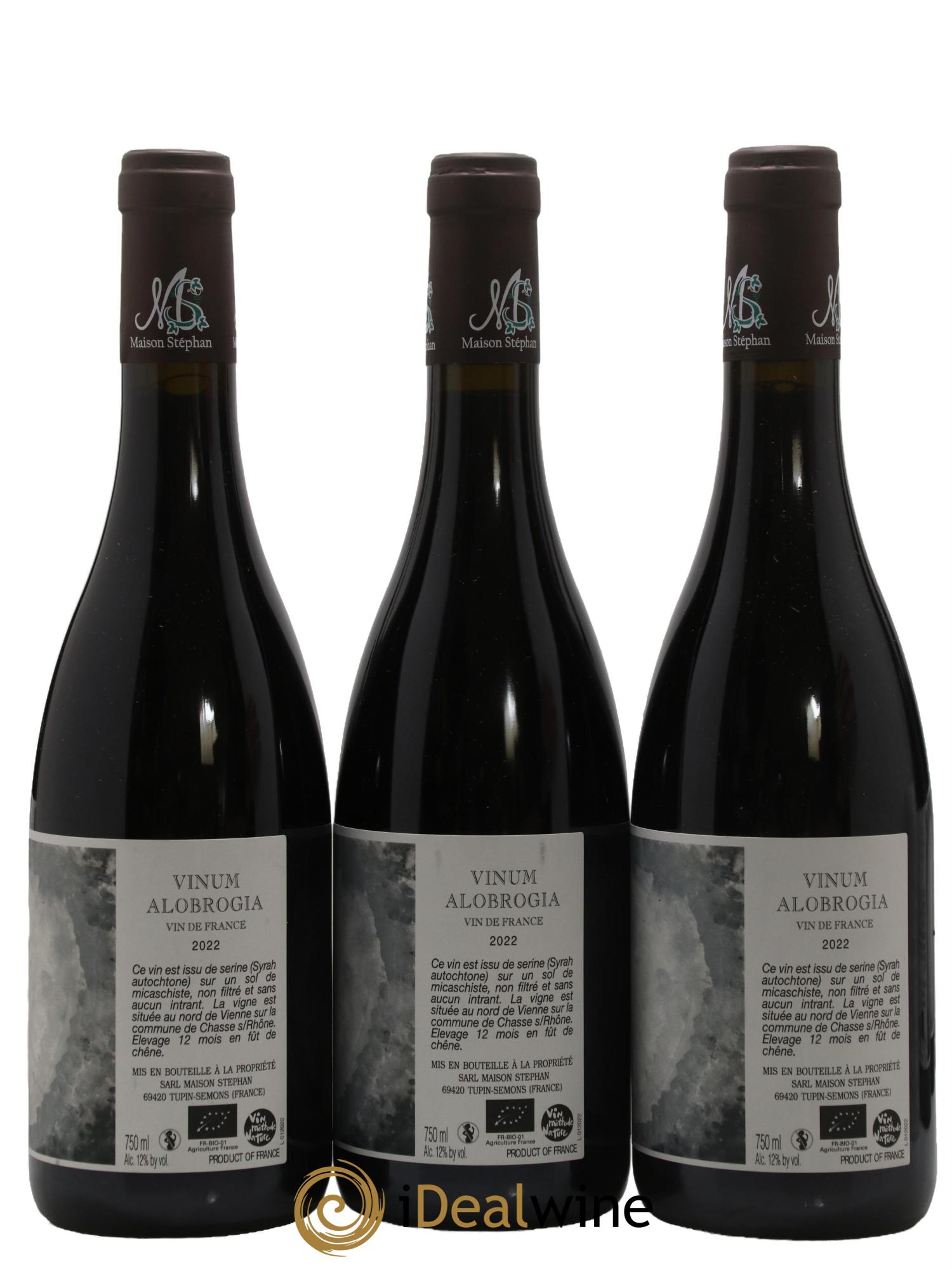 Vin de France Vinum Alobrogia Jean-Michel Stephan 2022 - Lot de 6 bouteilles - 4