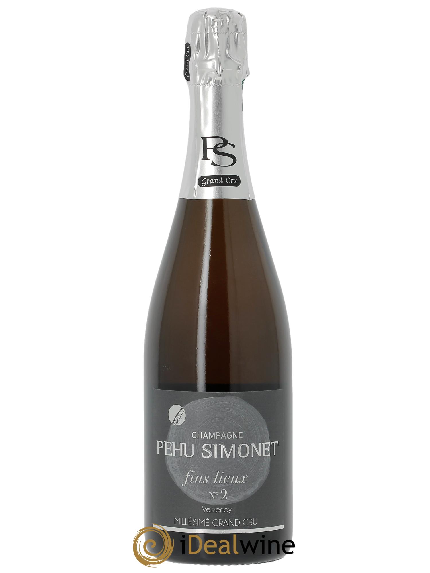 Fins Lieux n°2 Les Crayères Grand Cru Extra-Brut Pehu Simonet 2016 - Lot de 1 bouteille - 0