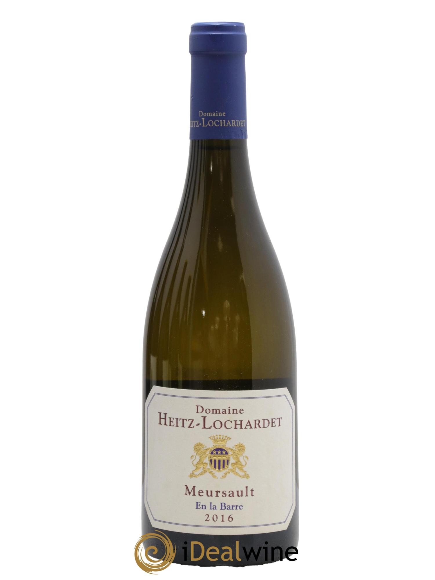 Meursault En la Barre Heitz-Lochardet 2016 - Lot de 1 bouteille - 0
