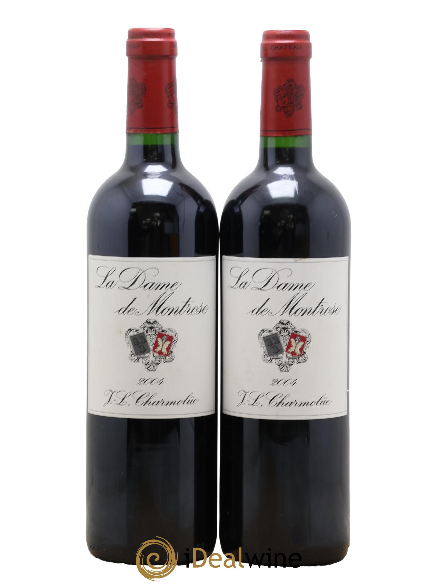 La Dame de Montrose Second Vin 2004 - Lot de 2 bouteilles - 0