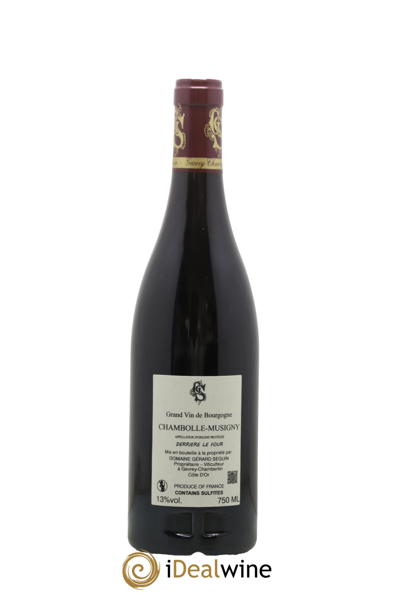 Chambolle-Musigny Derrière Le Four  Gérard Seguin 2022 - Lot of 1 bottle - 1