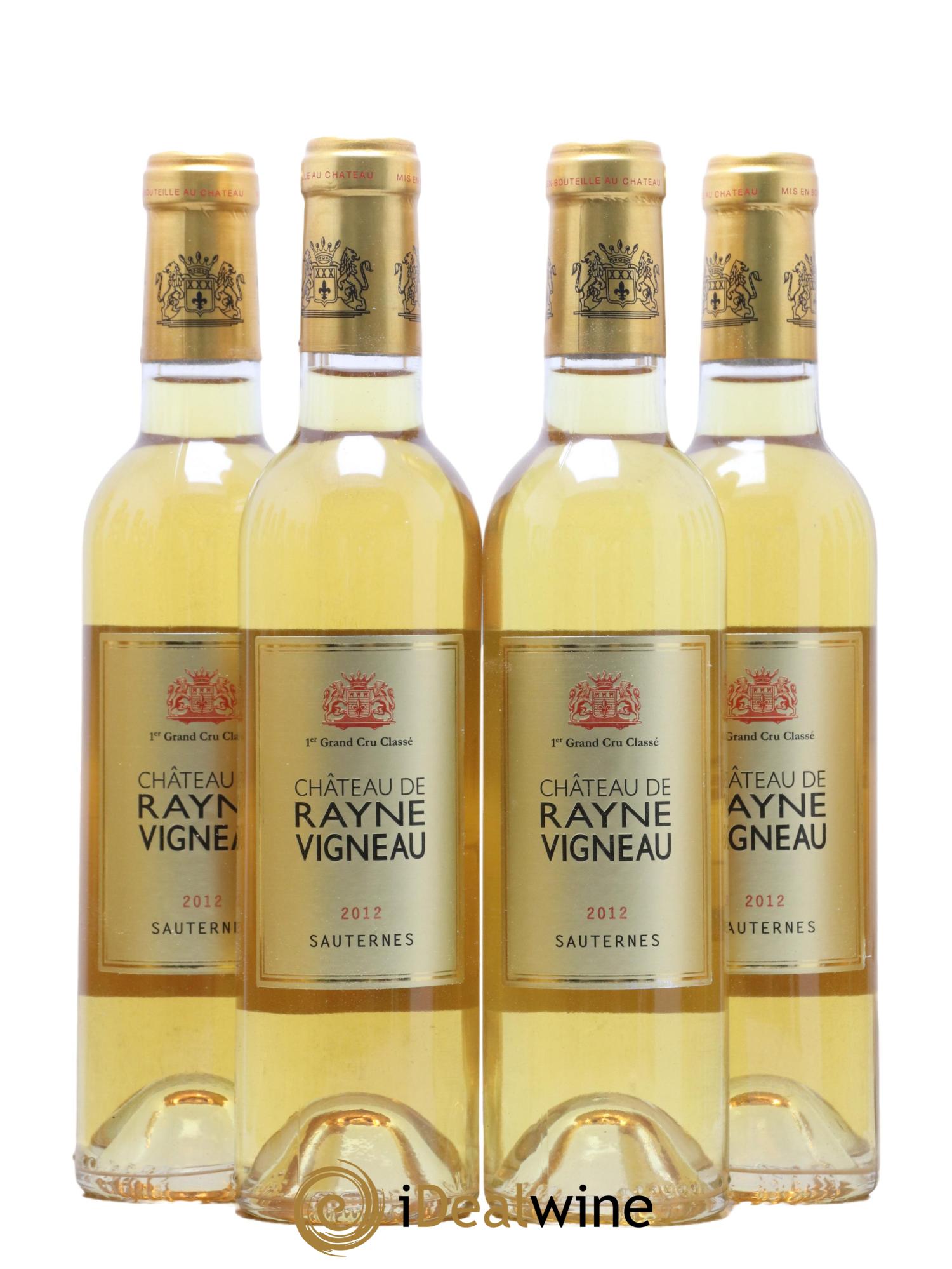 Château de Rayne Vigneau 1er Grand Cru Classé 2012 - Posten von 24 Demi-Flaschen - 2