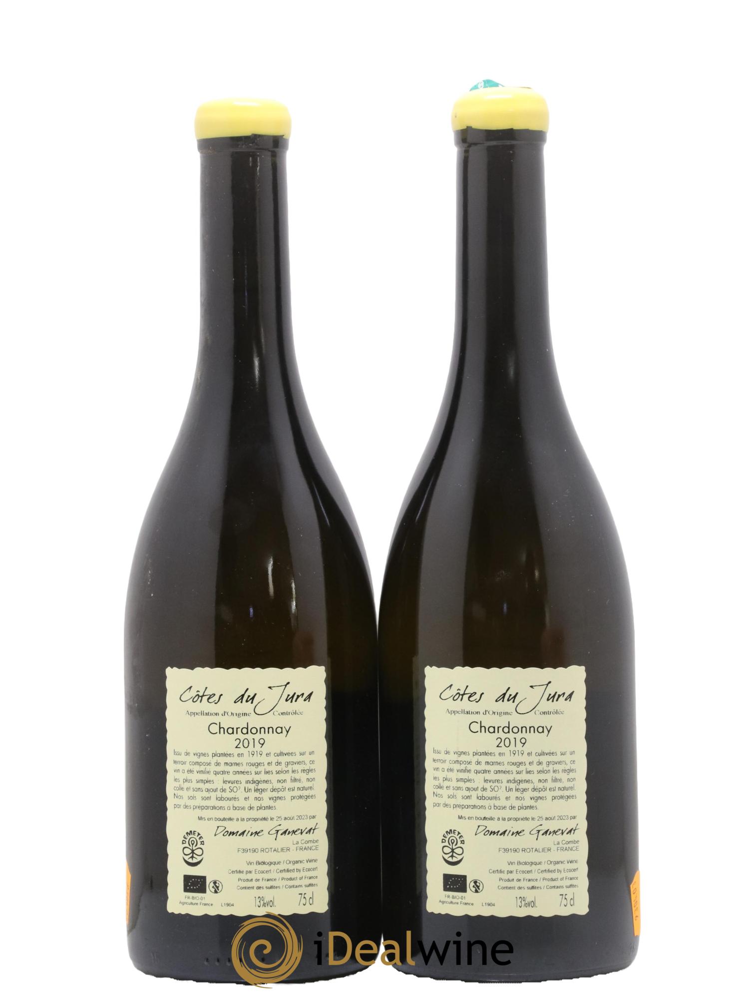Côtes du Jura Les Grands Teppes Vieilles Vignes Jean-François Ganevat (Domaine) 2019 - Lot de 2 bouteilles - 1