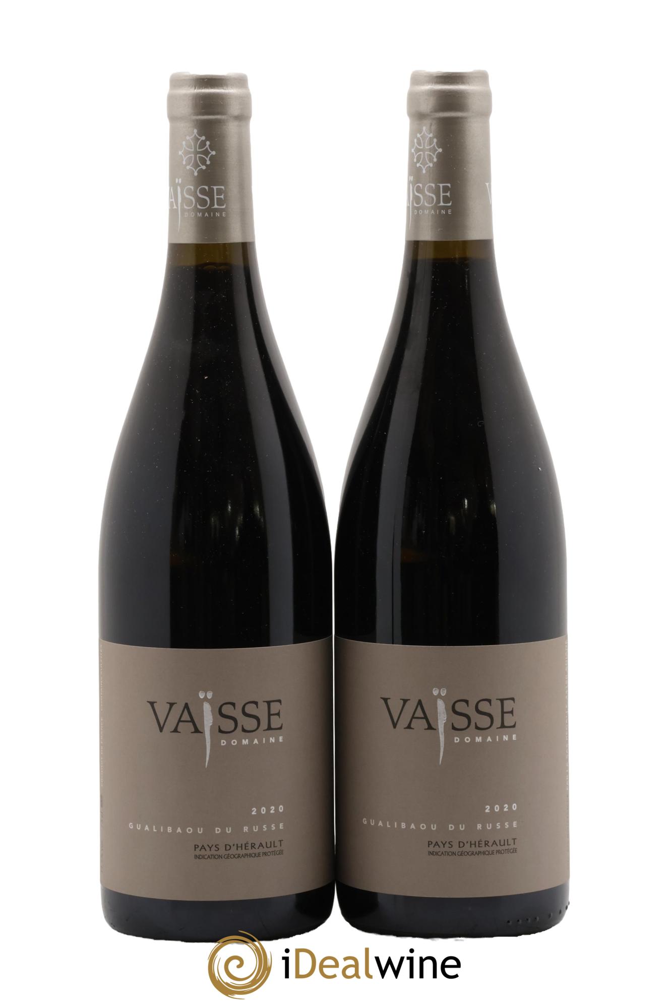 Pays d'Hérault Galibaou du Russe Vaisse (Domaine) 2020 - Lot de 2 bouteilles - 0