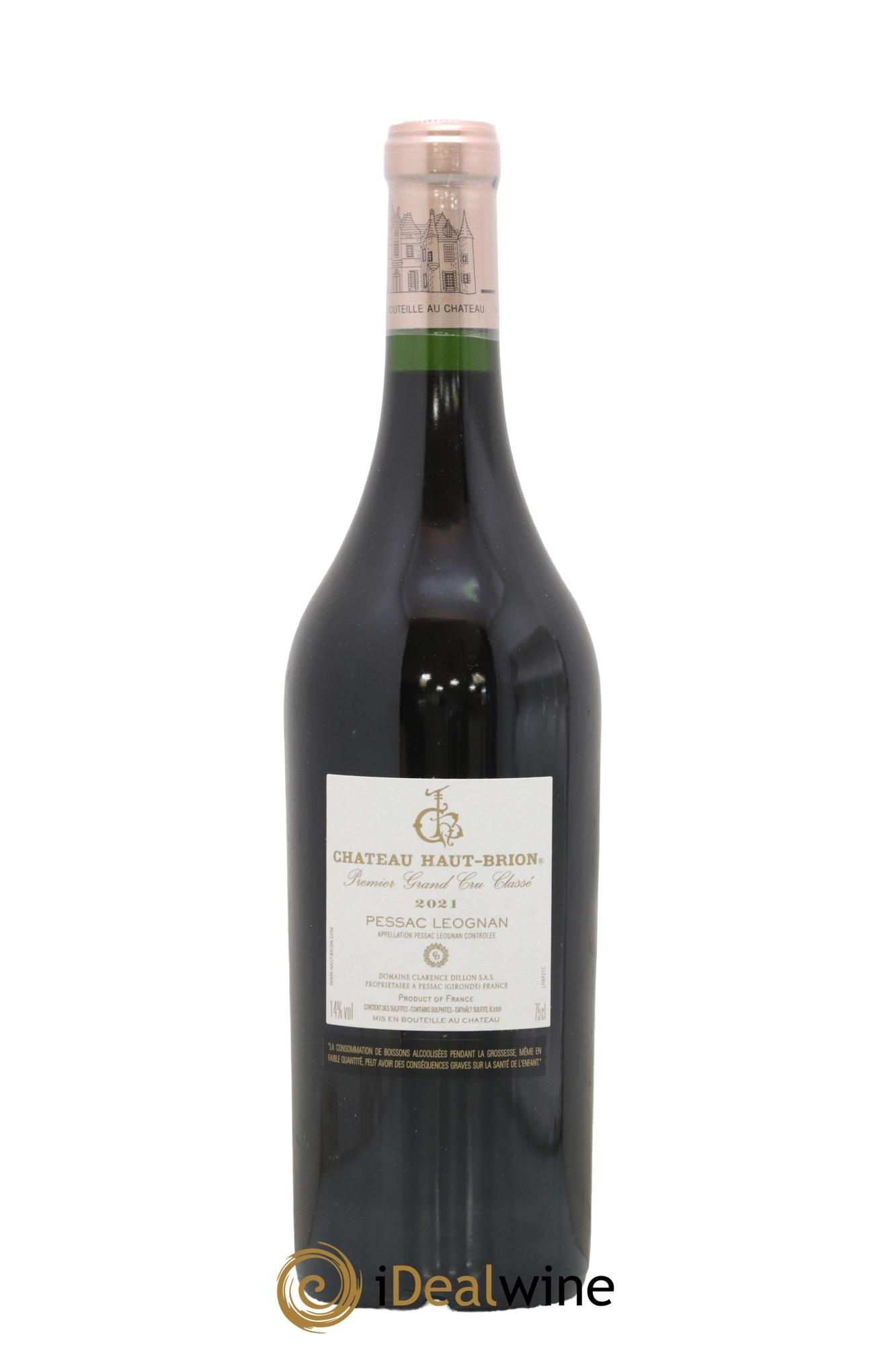 Château Haut Brion 1er Grand Cru Classé 2021 - Lotto di 1 bottiglia - 1