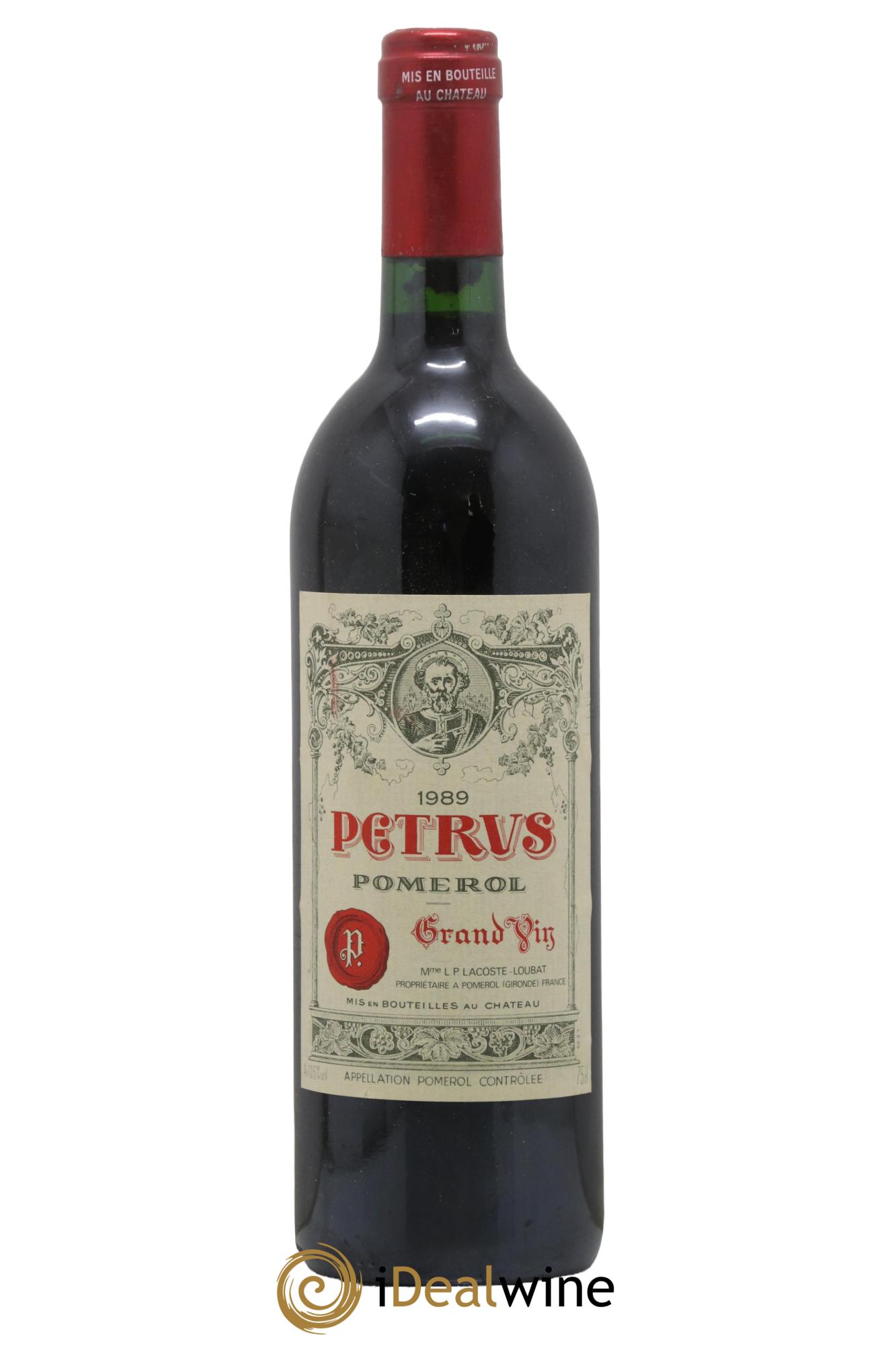 Petrus 1989 - Lot de 1 bouteille - 0