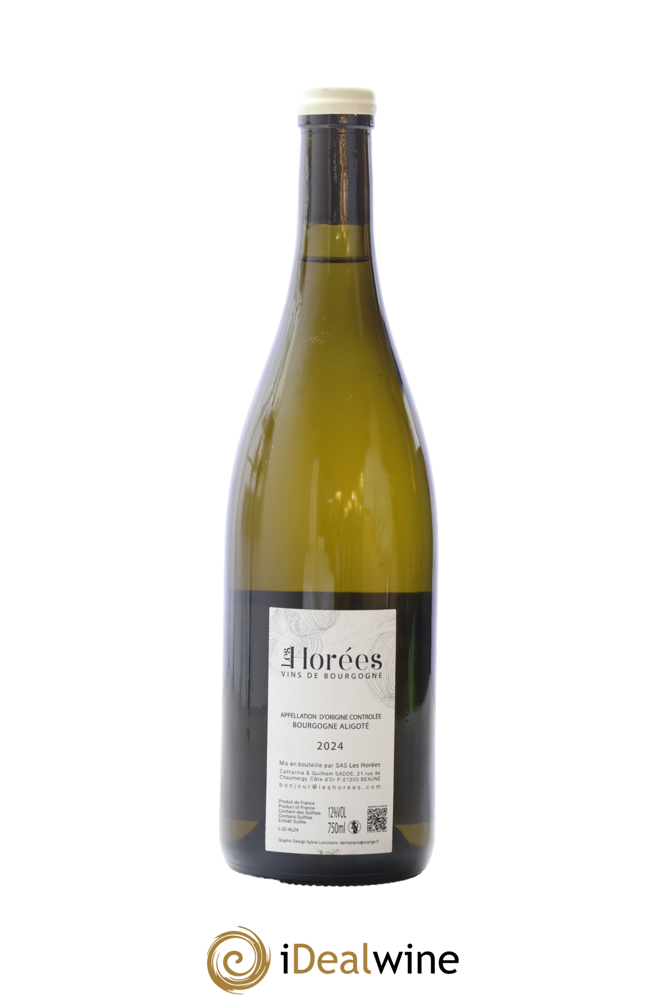 Bourgogne Aligoté En Coulezain Les Horées 2024 - Lot de 1 bouteille - 1