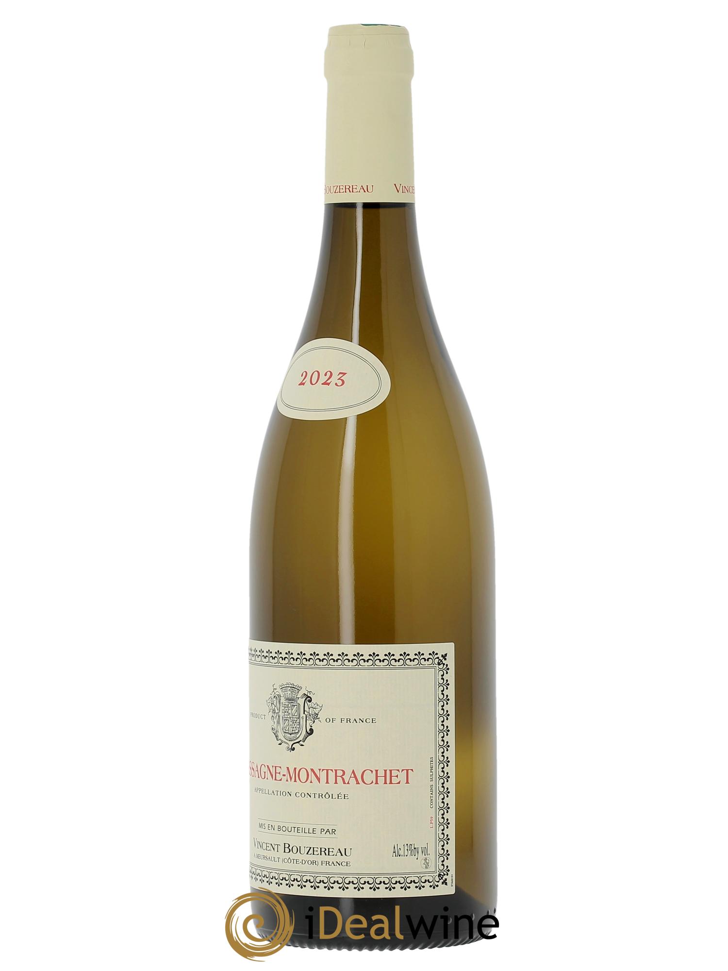 Chassagne-Montrachet Vincent Bouzereau (Domaine)  2023 - Posten von 1 Flasche - 1