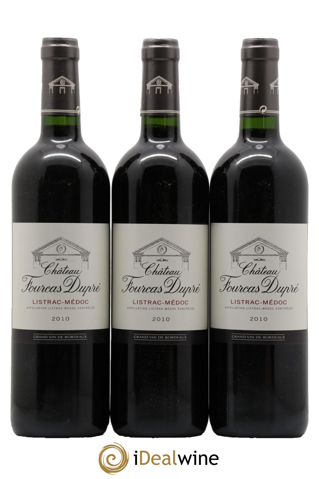 Château Fourcas Dupré 2010 - Lot de 6 bouteilles - 2