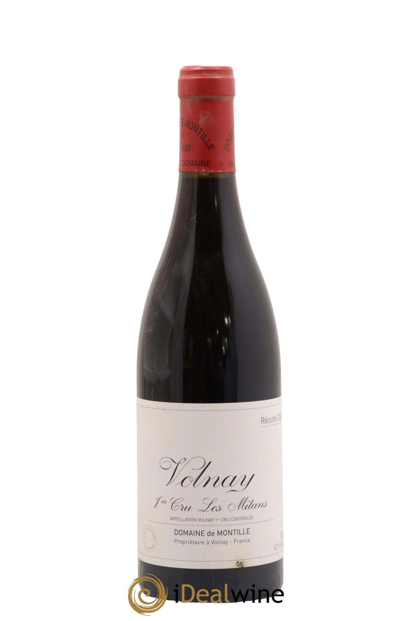 Volnay 1er Cru Les Mitans De Montille (Domaine) 2008 - Lot de 1 bouteille - 0