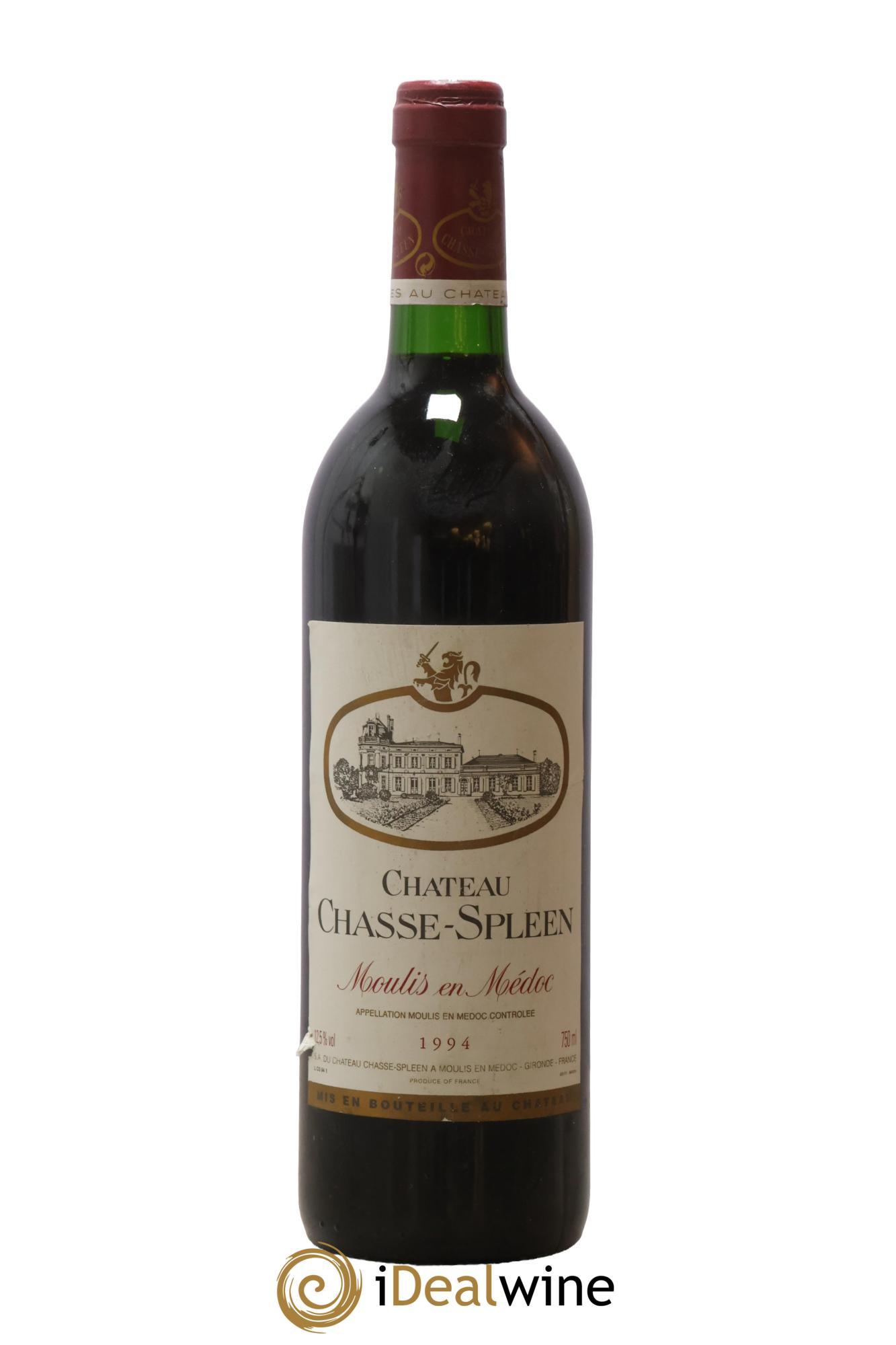 Château Chasse Spleen 1994 - Lot of 1 bottle - 0