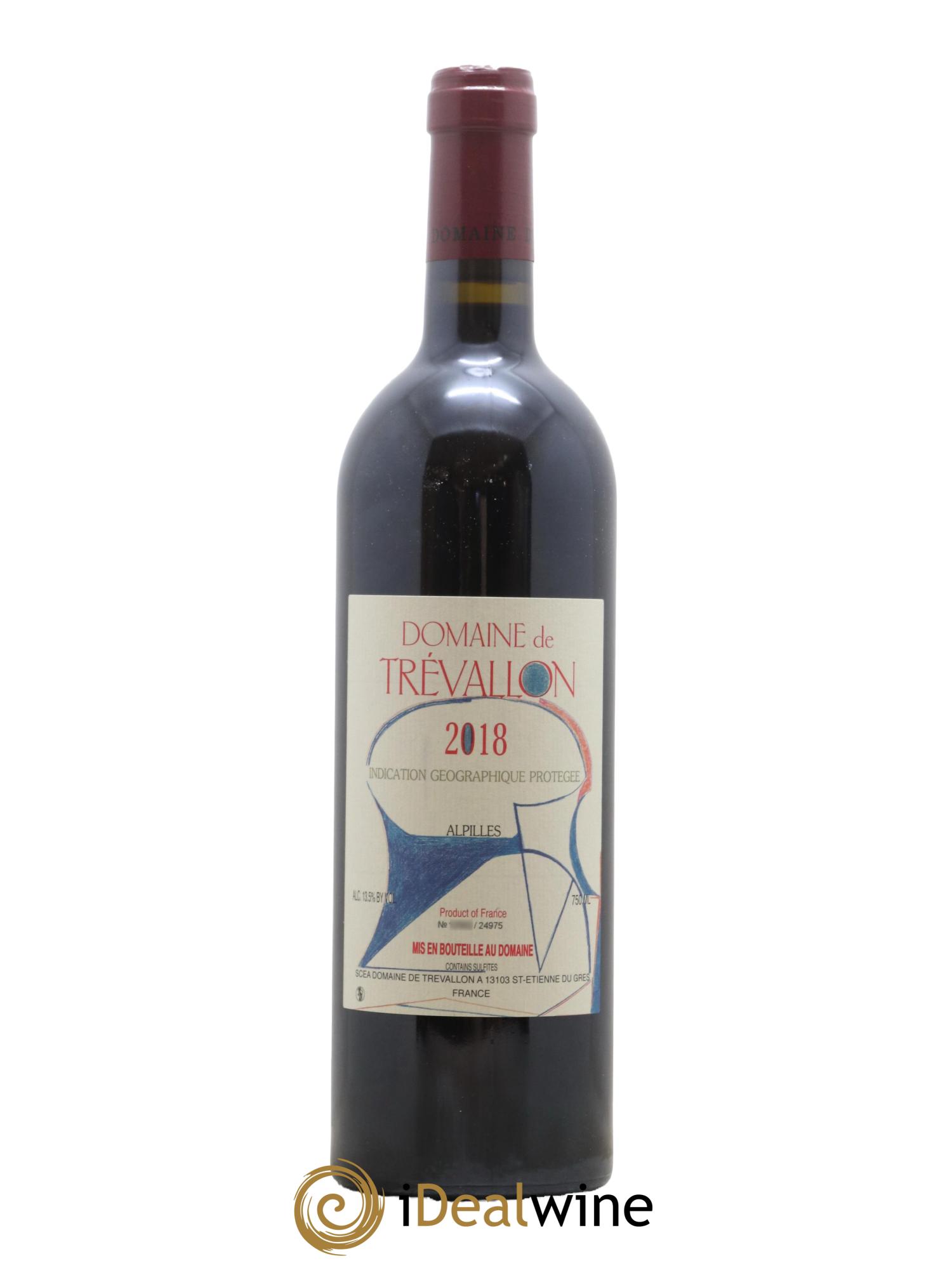 Alpilles Trévallon (Domaine de) Eloi Dürrbach 2018 - Lot de 1 bouteille - 0
