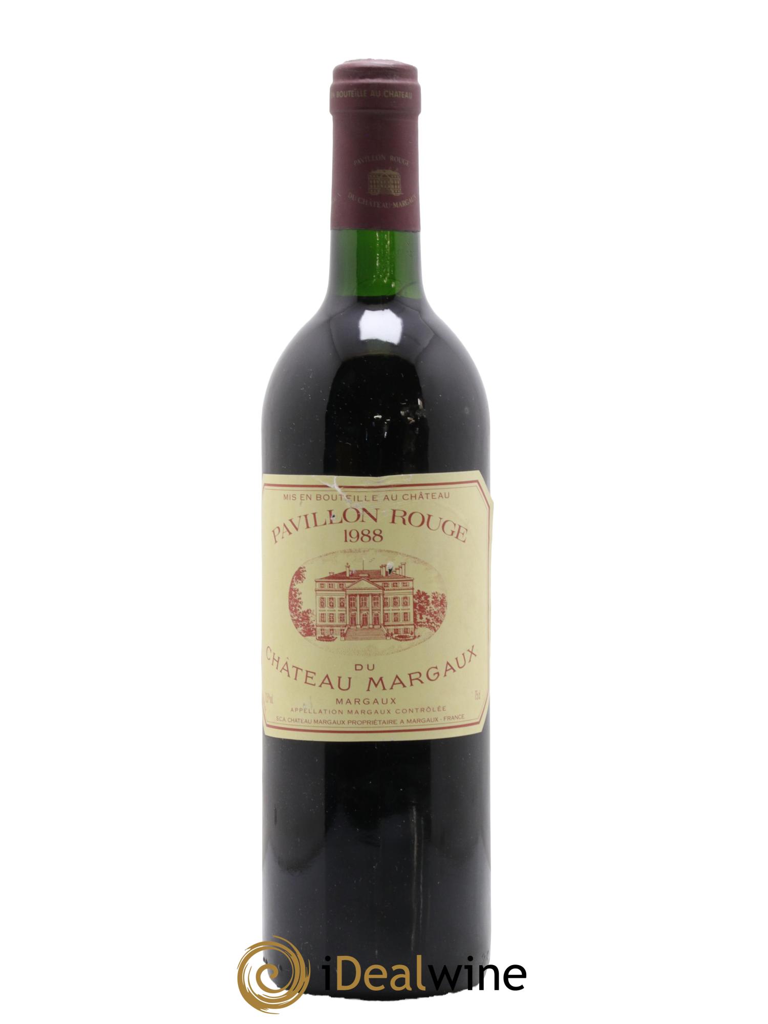Pavillon Rouge du Château Margaux Second Vin 1988 - Lot de 1 bouteille - 0