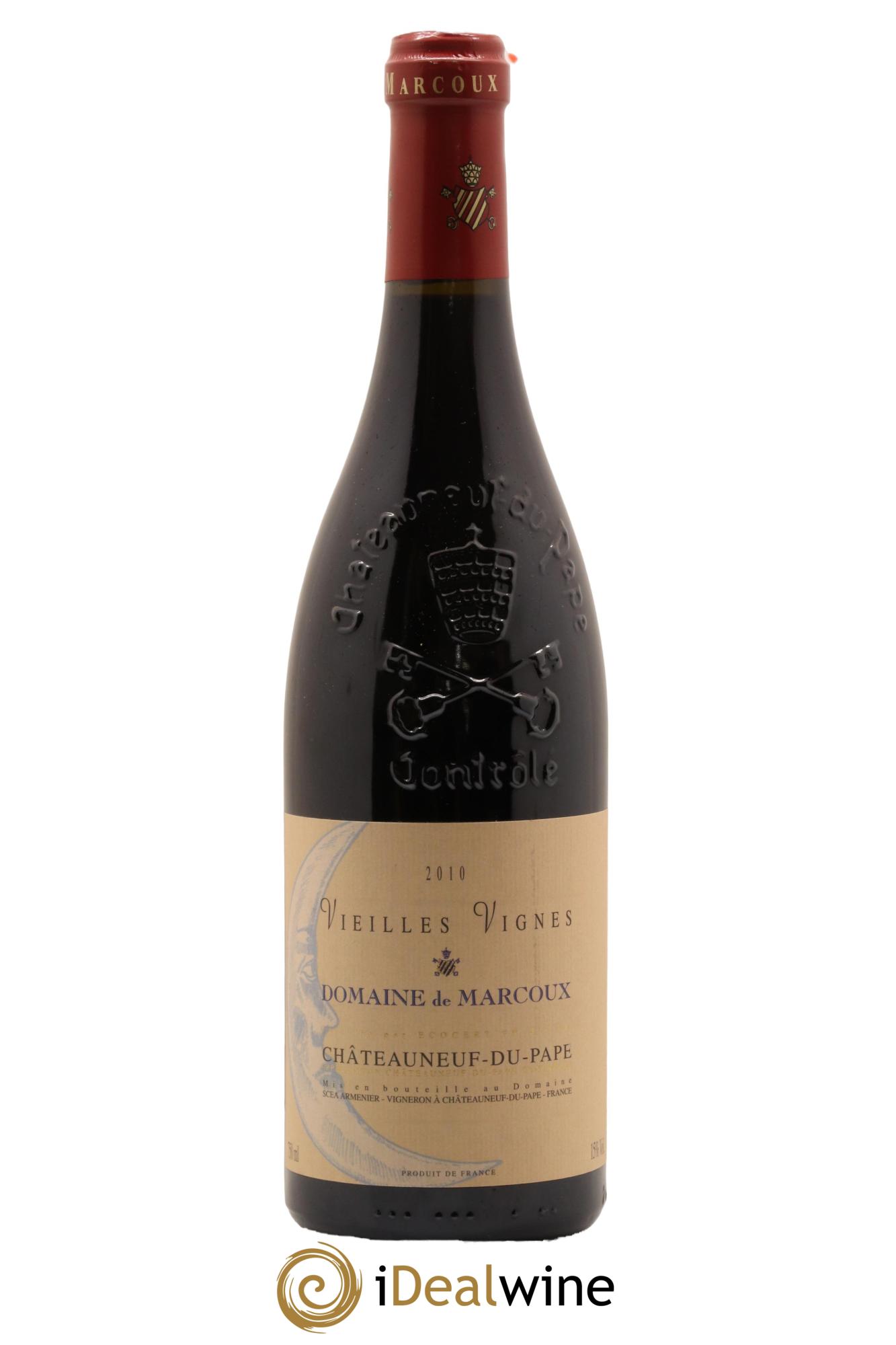 Châteauneuf-du-Pape Vieilles Vignes Marcoux (Domaine de) 2010 - Lot of 1 bottle - 0