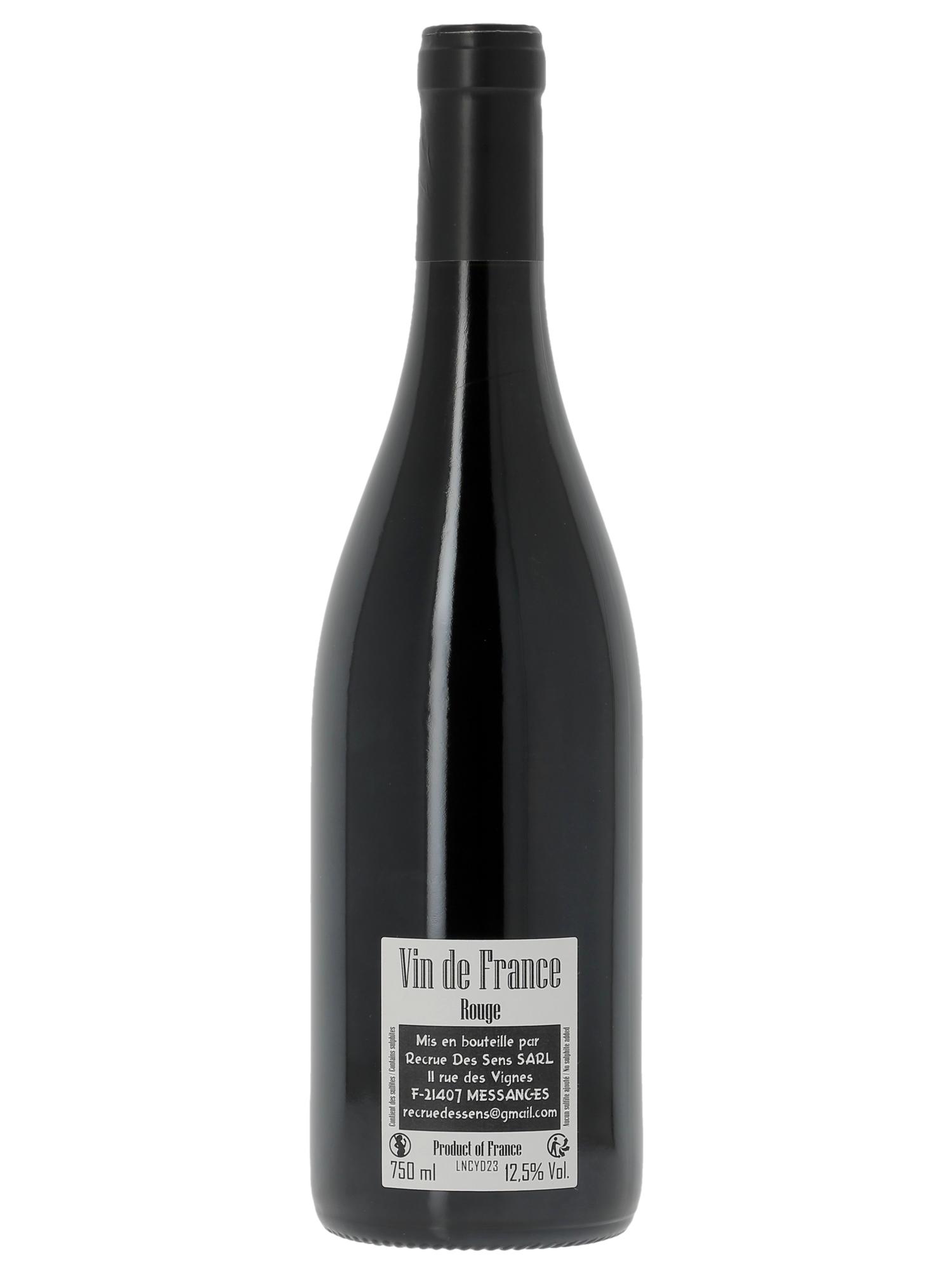 Vin de France Night Cost Yann Durieux - Recrue des Sens  2023 - Posten von 1 Flasche - 1