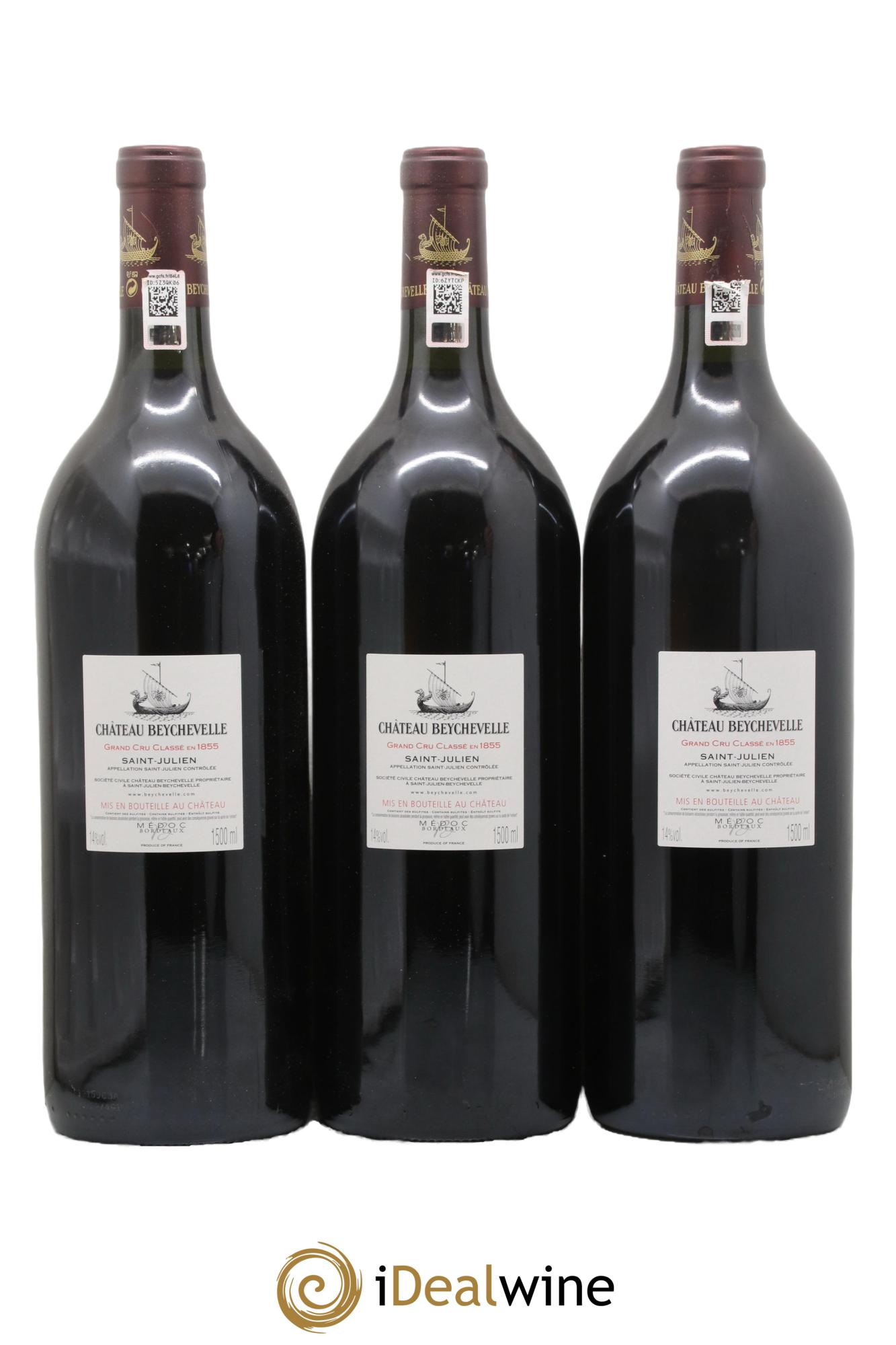 Château Beychevelle 4ème Grand Cru Classé 2010 - Posten von 3 Magnum - 1