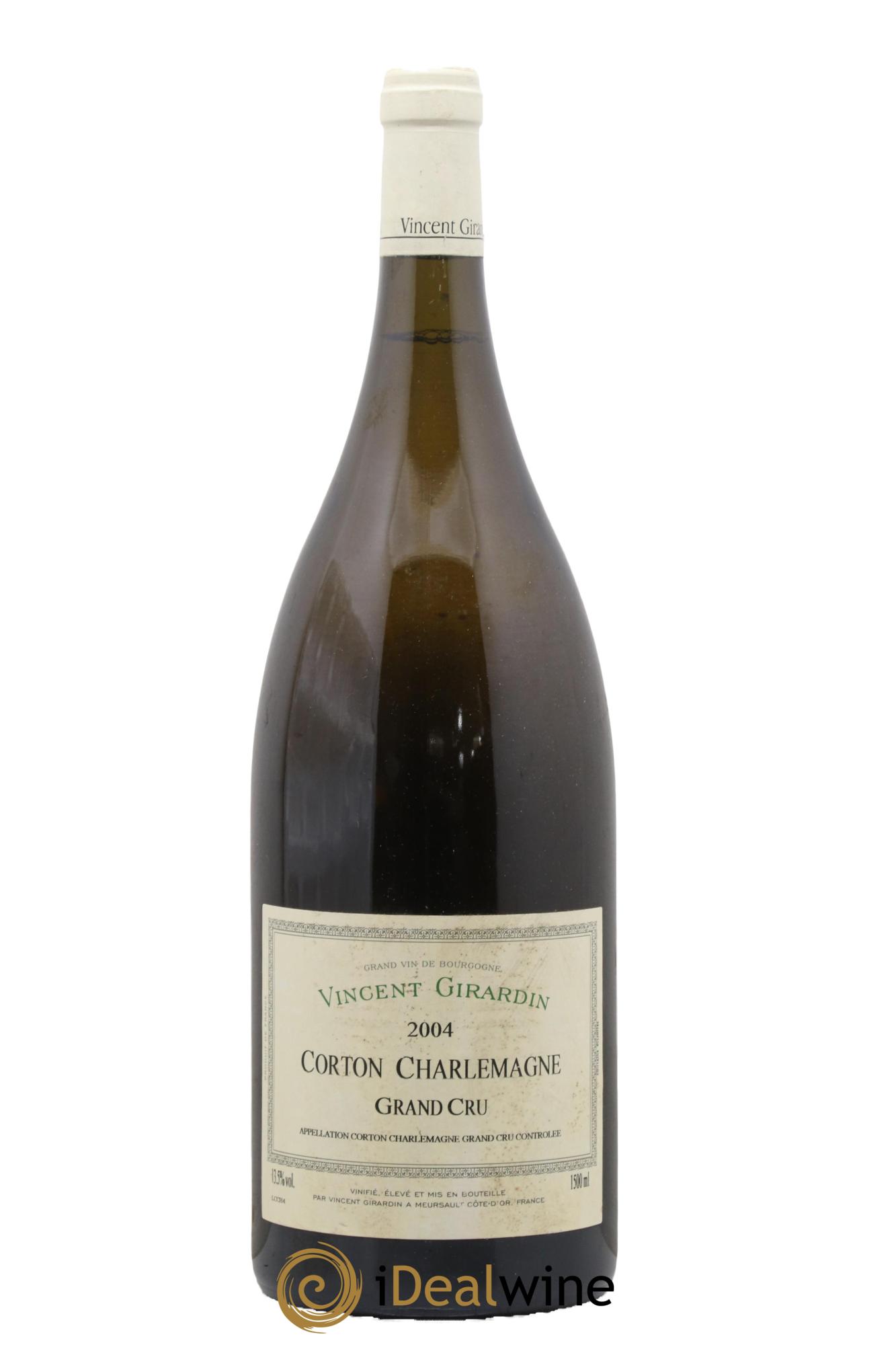 Corton-Charlemagne Grand Cru Vincent Girardin (Domaine) 2004 - Lot of 1 magnum - 0