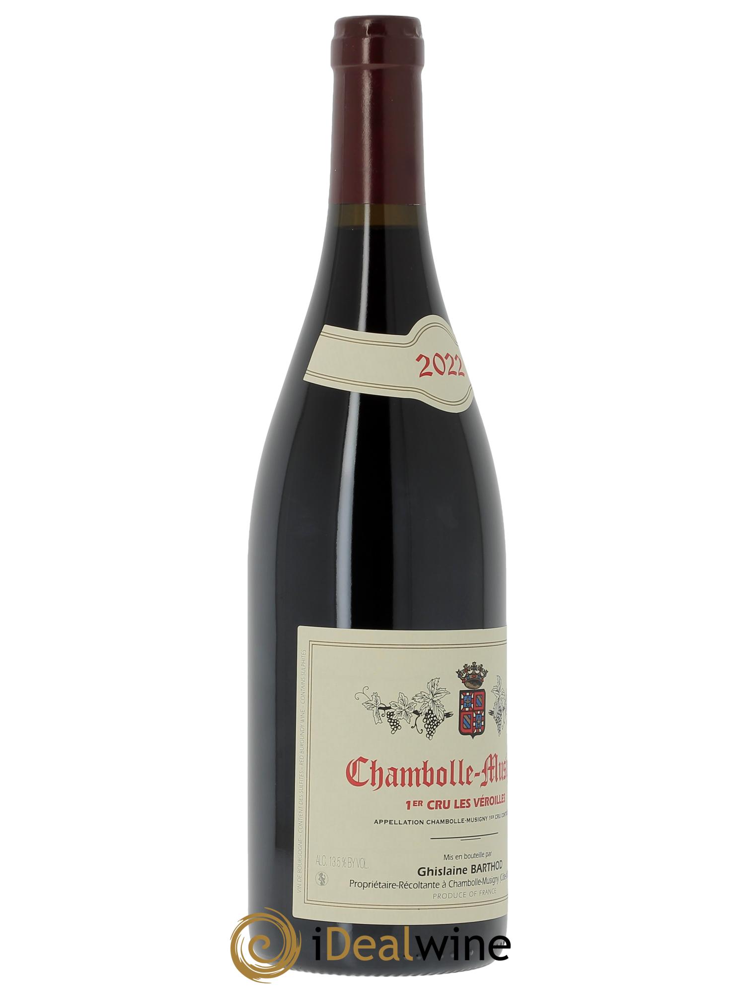 Chambolle-Musigny 1er Cru Les Véroilles Ghislaine Barthod  2022 - Posten von 1 Flasche - 2