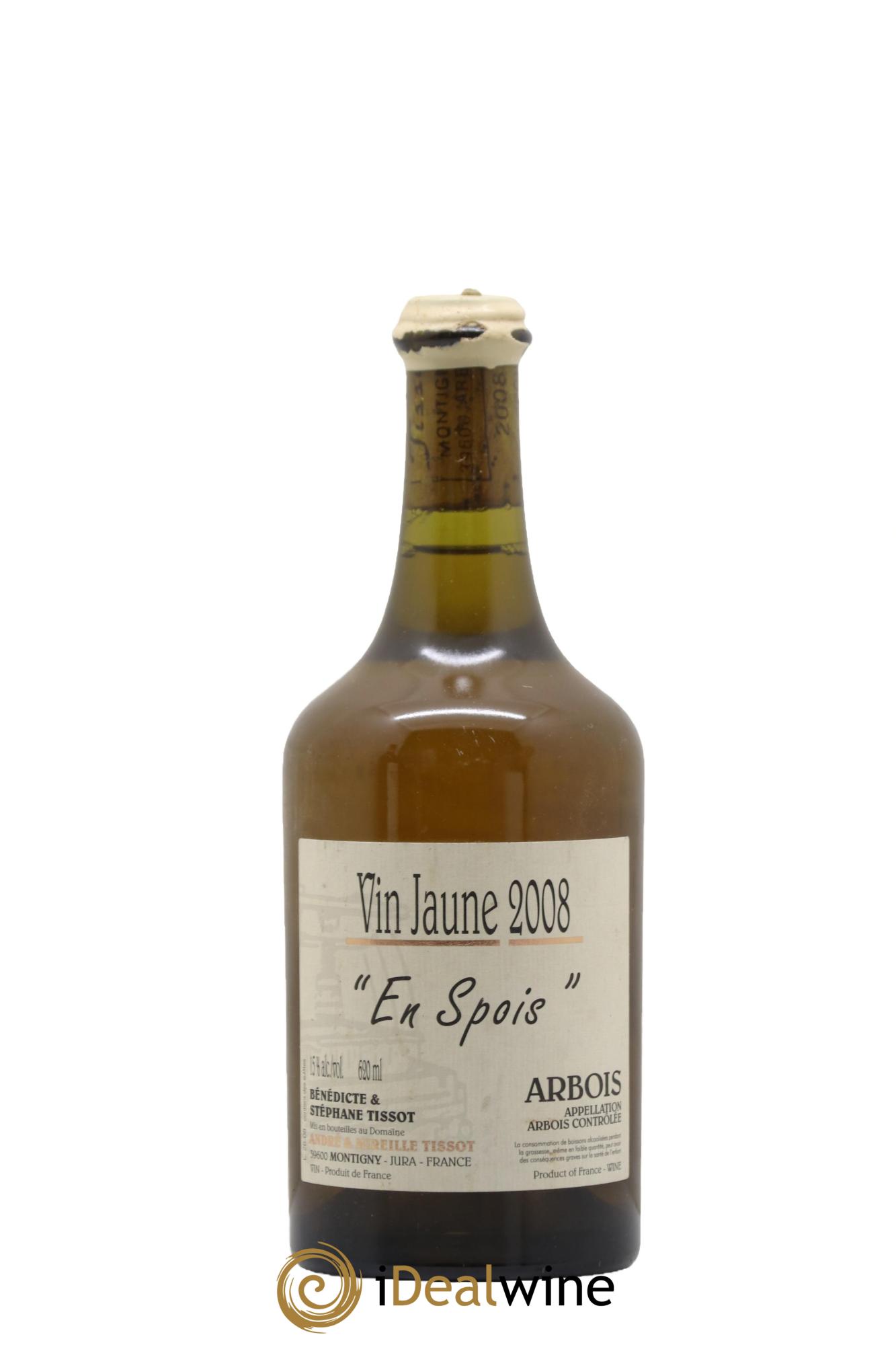Arbois Vin Jaune En Spois Bénédicte et Stéphane Tissot 2008 - Lot de 1 clavelin - 0