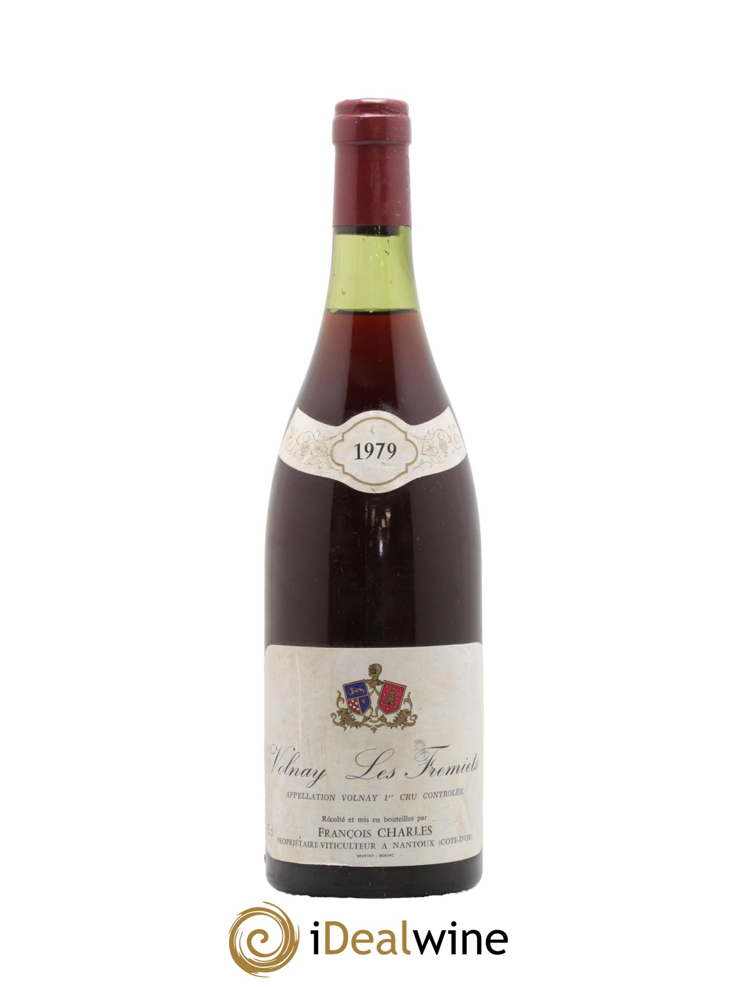 Volnay 1er Cru Les Fremiets François Charles 1979 - Lot de 1 bouteille - 0