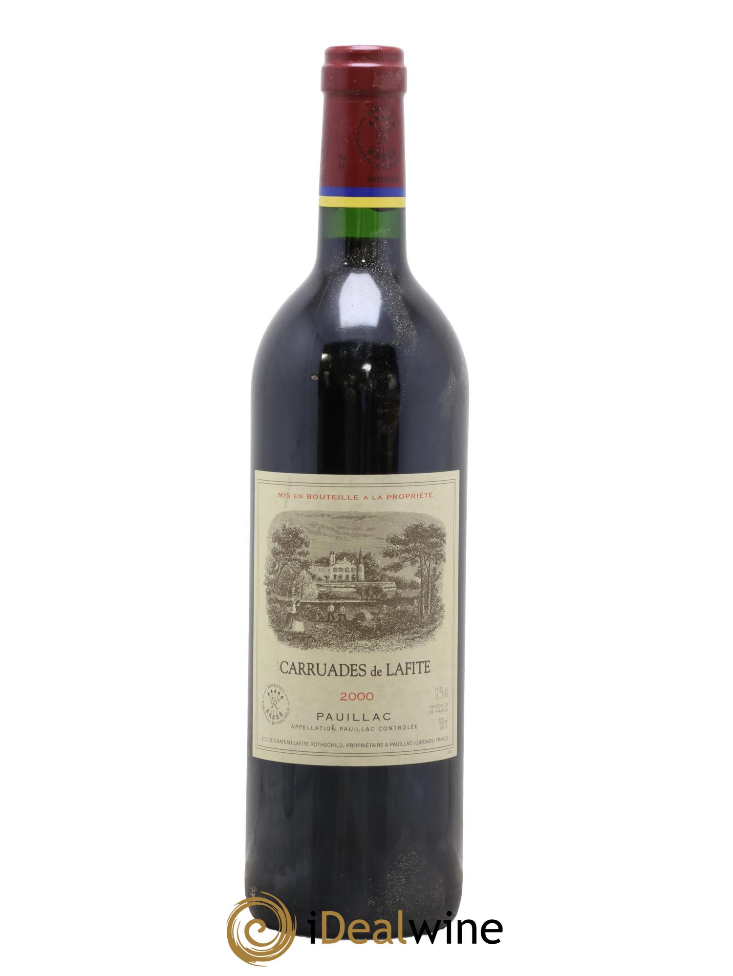 Carruades de Lafite Rothschild Second Vin 2000 - Posten von 1 Flasche - 0