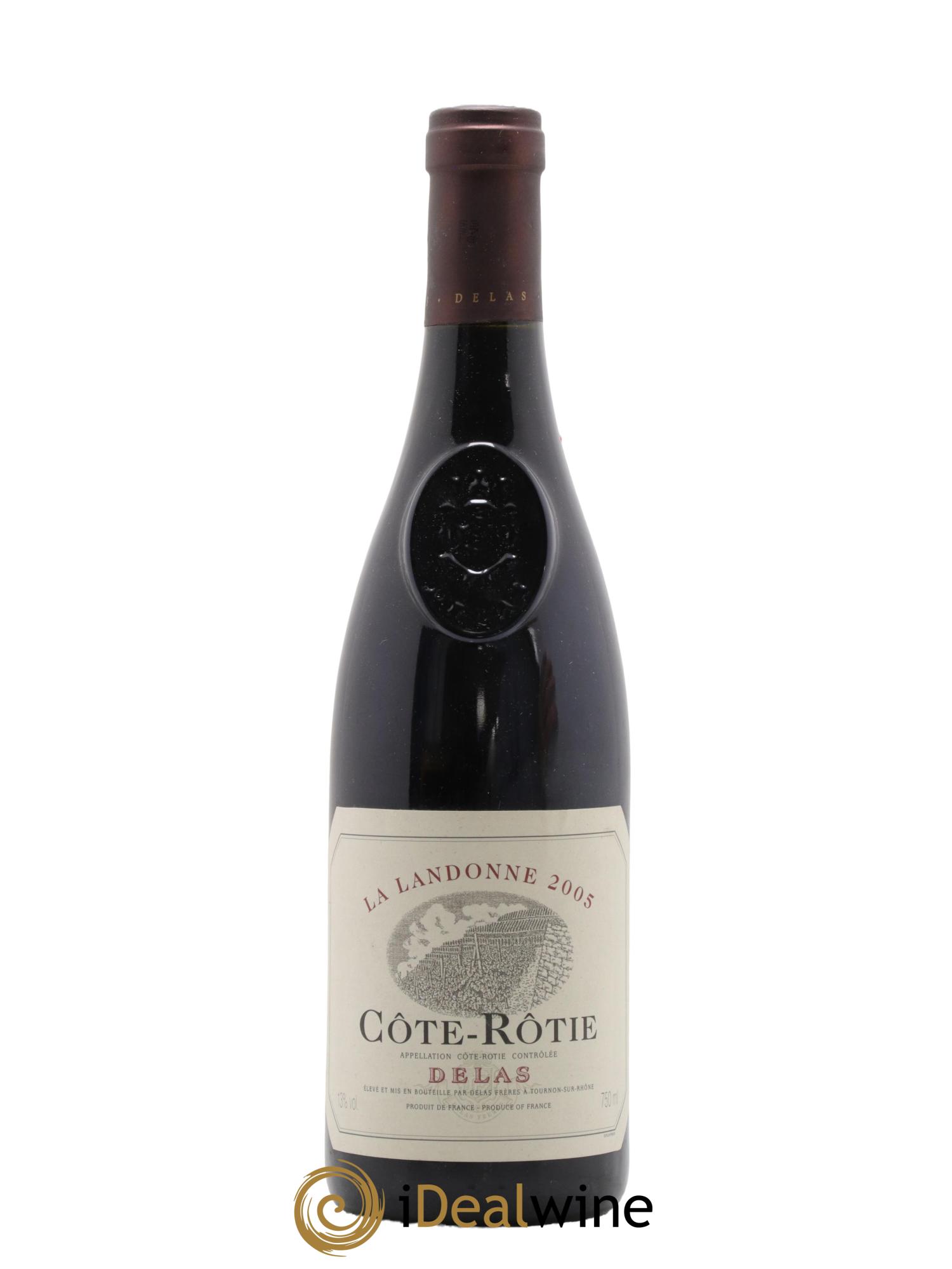 Côte-Rôtie La Landonne Delas Frères 2005 - Lot de 1 bouteille - 0