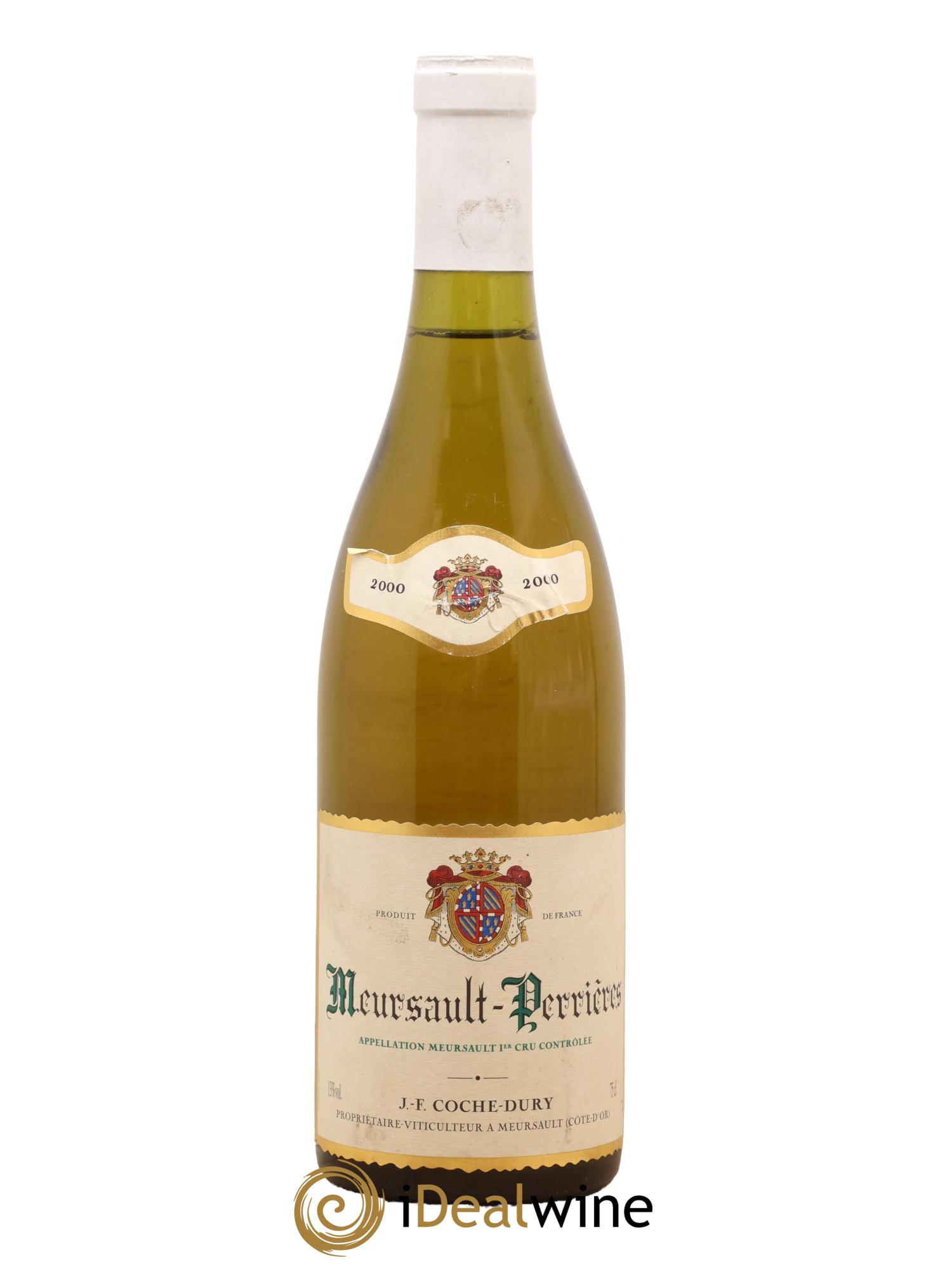 Meursault 1er Cru Perrières Coche Dury (Domaine) 2000 - Lot de 1 bouteille - 0