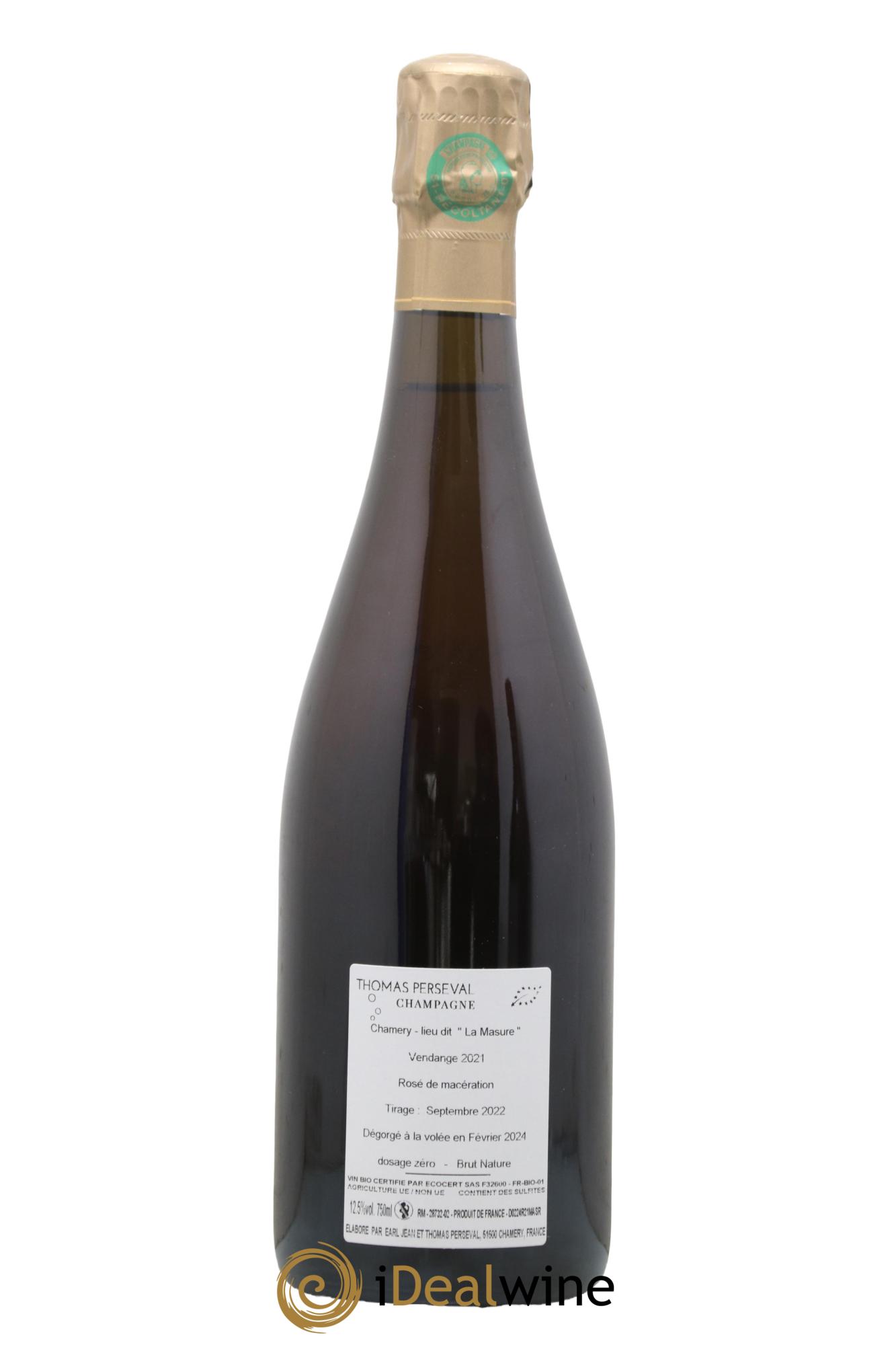 La Masure Thomas Perseval 2021 - Lot de 1 bouteille - 1