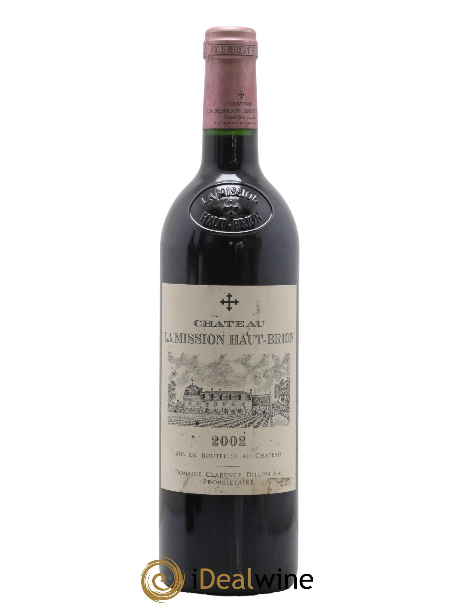 Château la Mission Haut-Brion Cru Classé de Graves 2002 - Lot of 1 bottle - 0