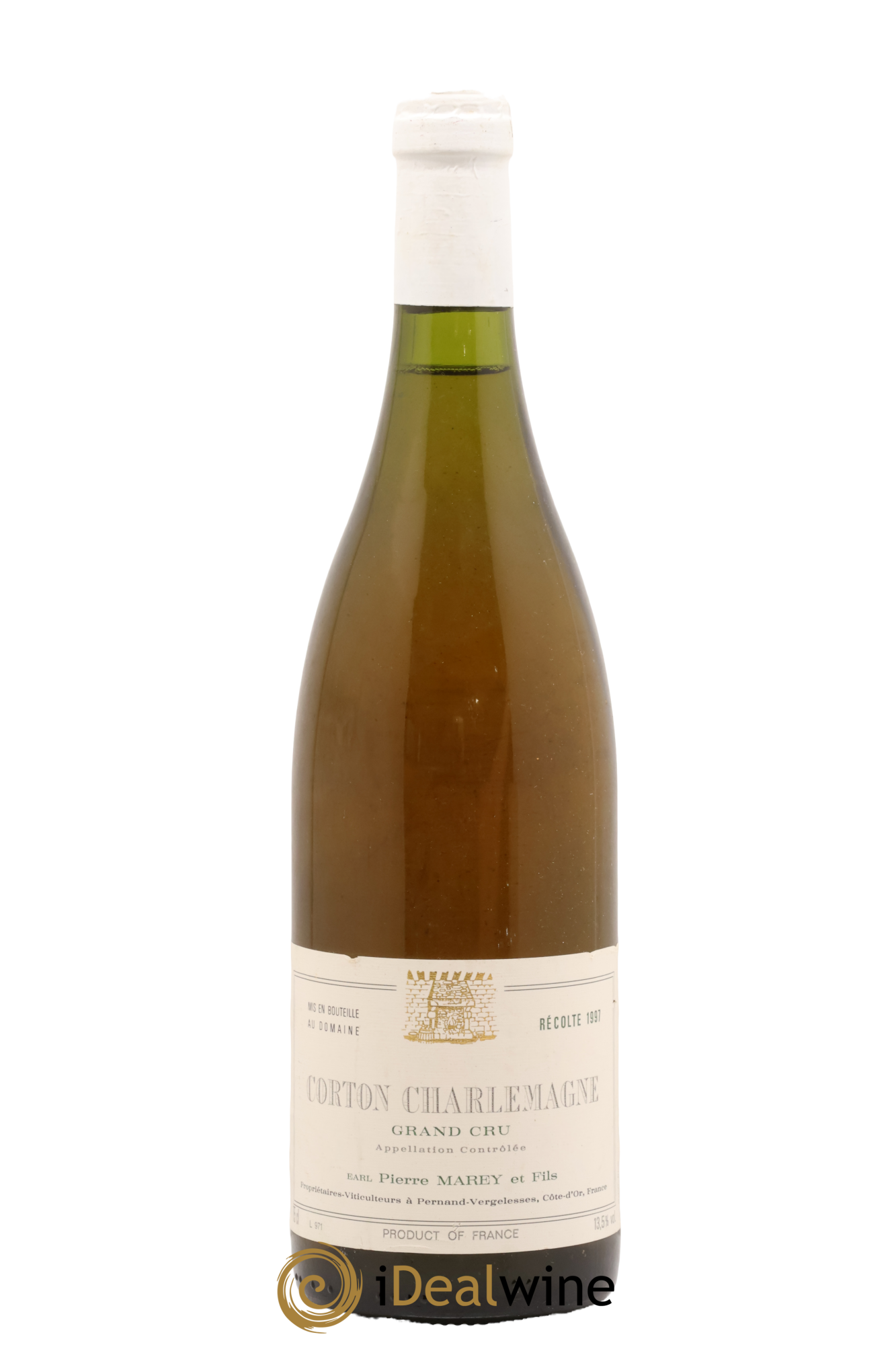Corton-Charlemagne Grand Cru Pierre Marey & Fils 1997 - Lot de 1 bouteille - 0