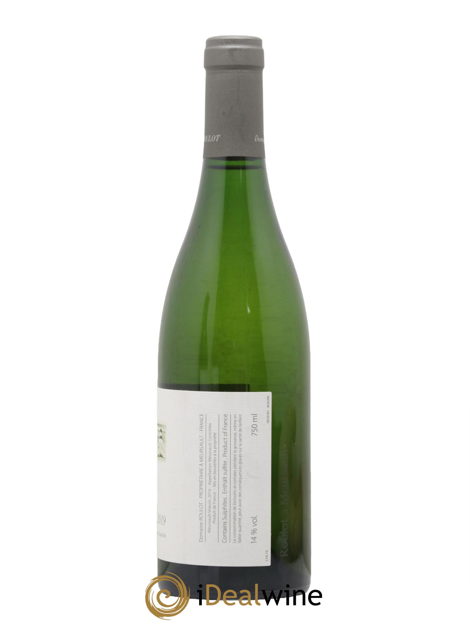Meursault Les Vireuils Roulot (Domaine) 2019 - Lot de 1 bouteille - 1