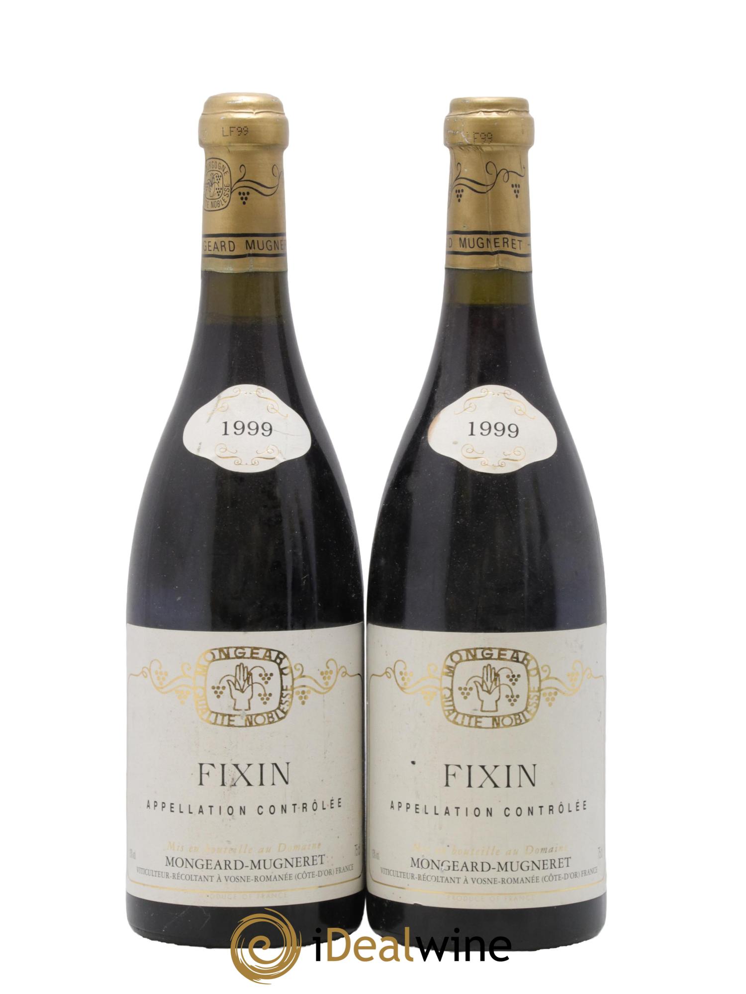 Fixin Mongeard-Mugneret 1999 - Lotto di 2 bottiglie - 0