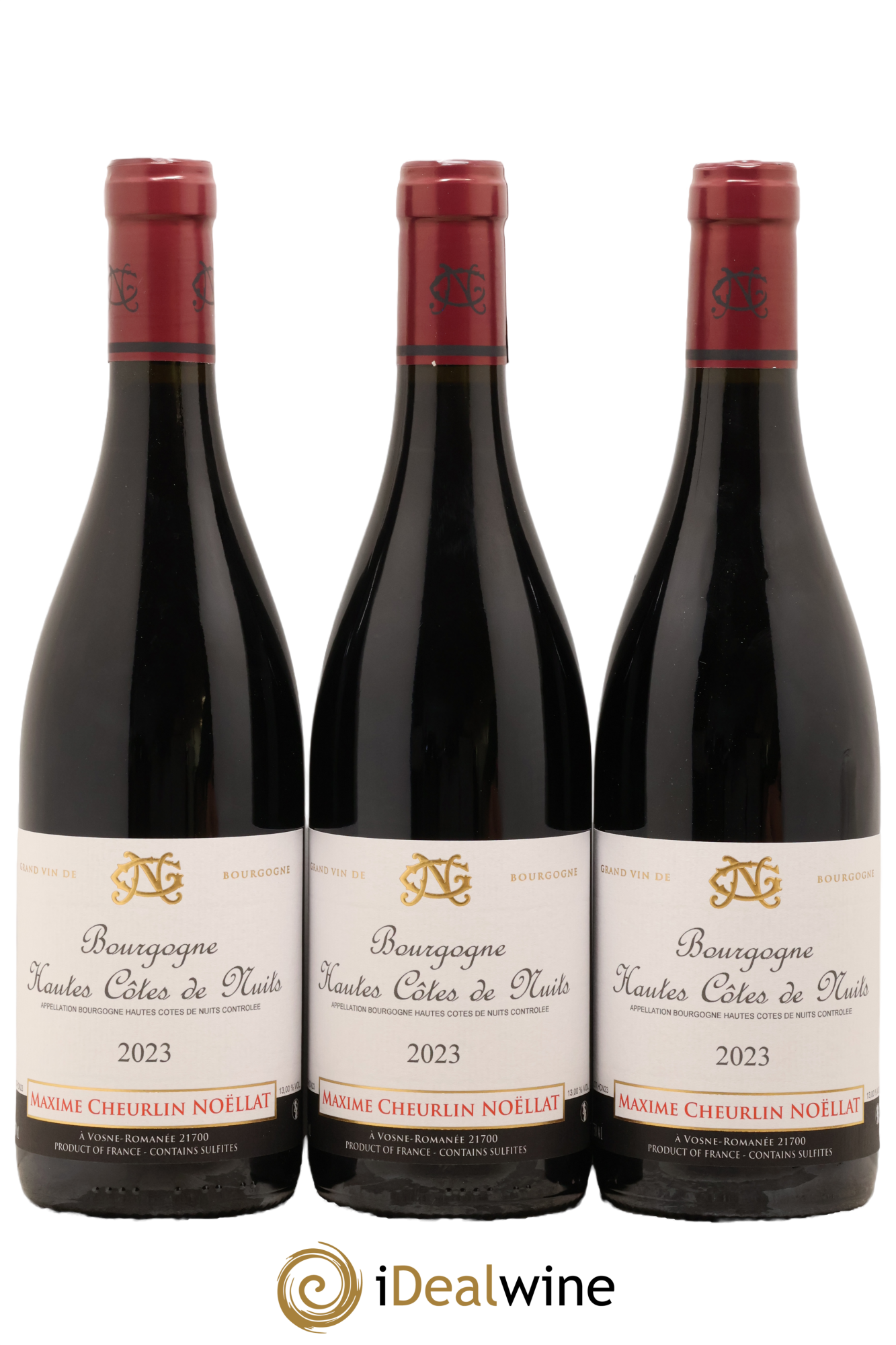 Hautes-Côtes de Nuits Maxime Cheurlin Noellat 2023 - Lot of 3 bottles - 0