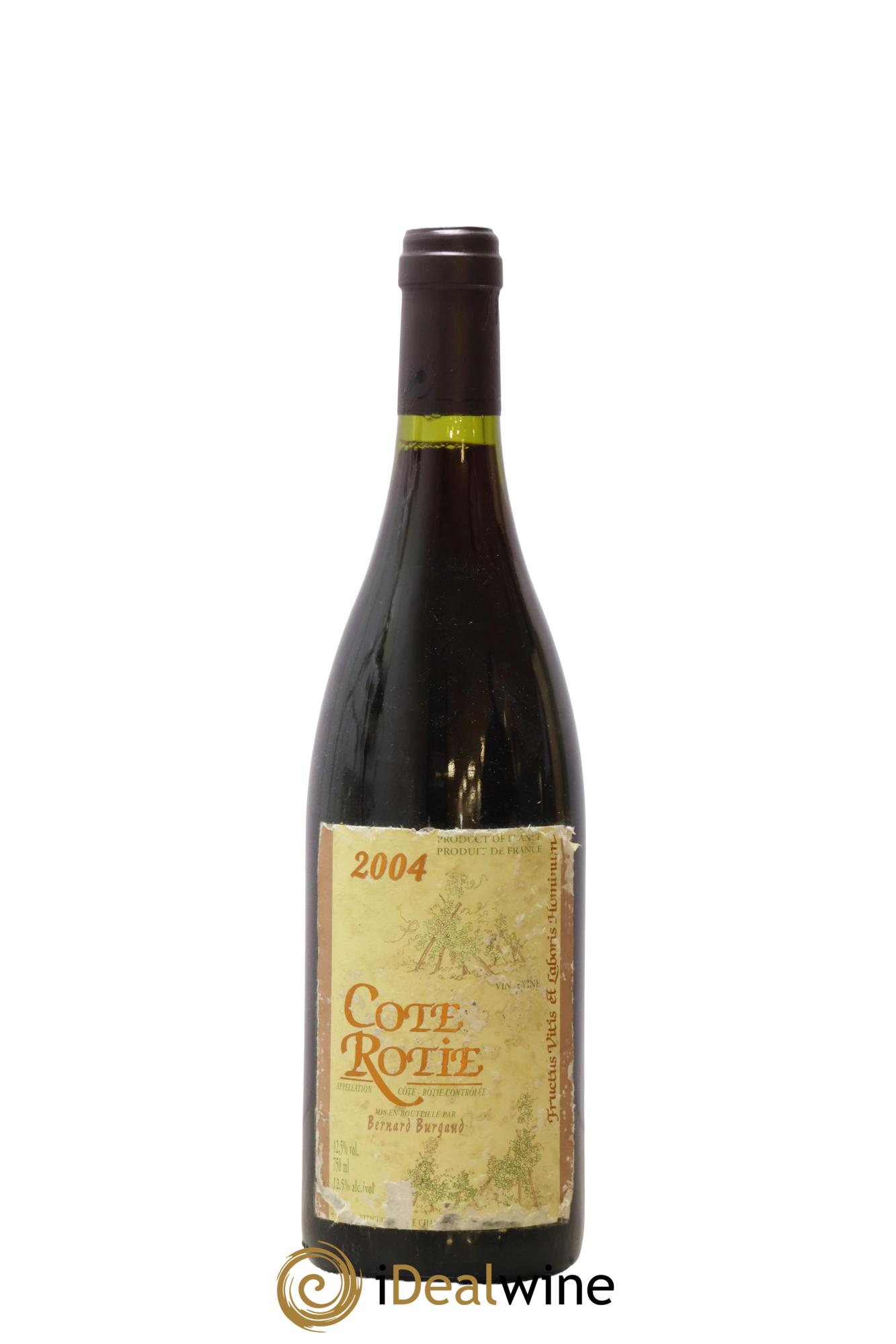 Côte-Rôtie Bernard Burgaud 2004 - Lot de 1 bouteille - 0