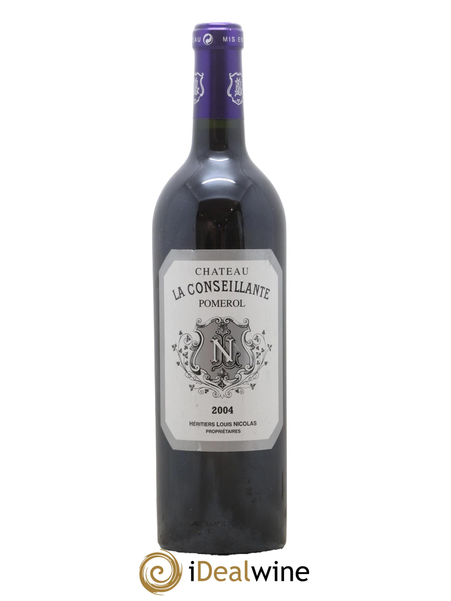 Château la Conseillante 2004 - Lot de 1 bouteille - 0