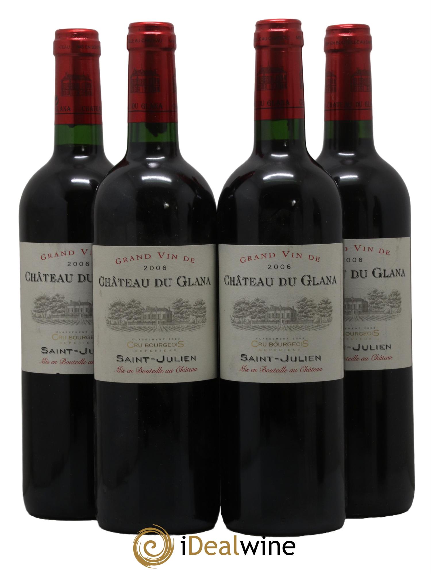 Château du Glana 2006 - Lot de 4 bouteilles - 0