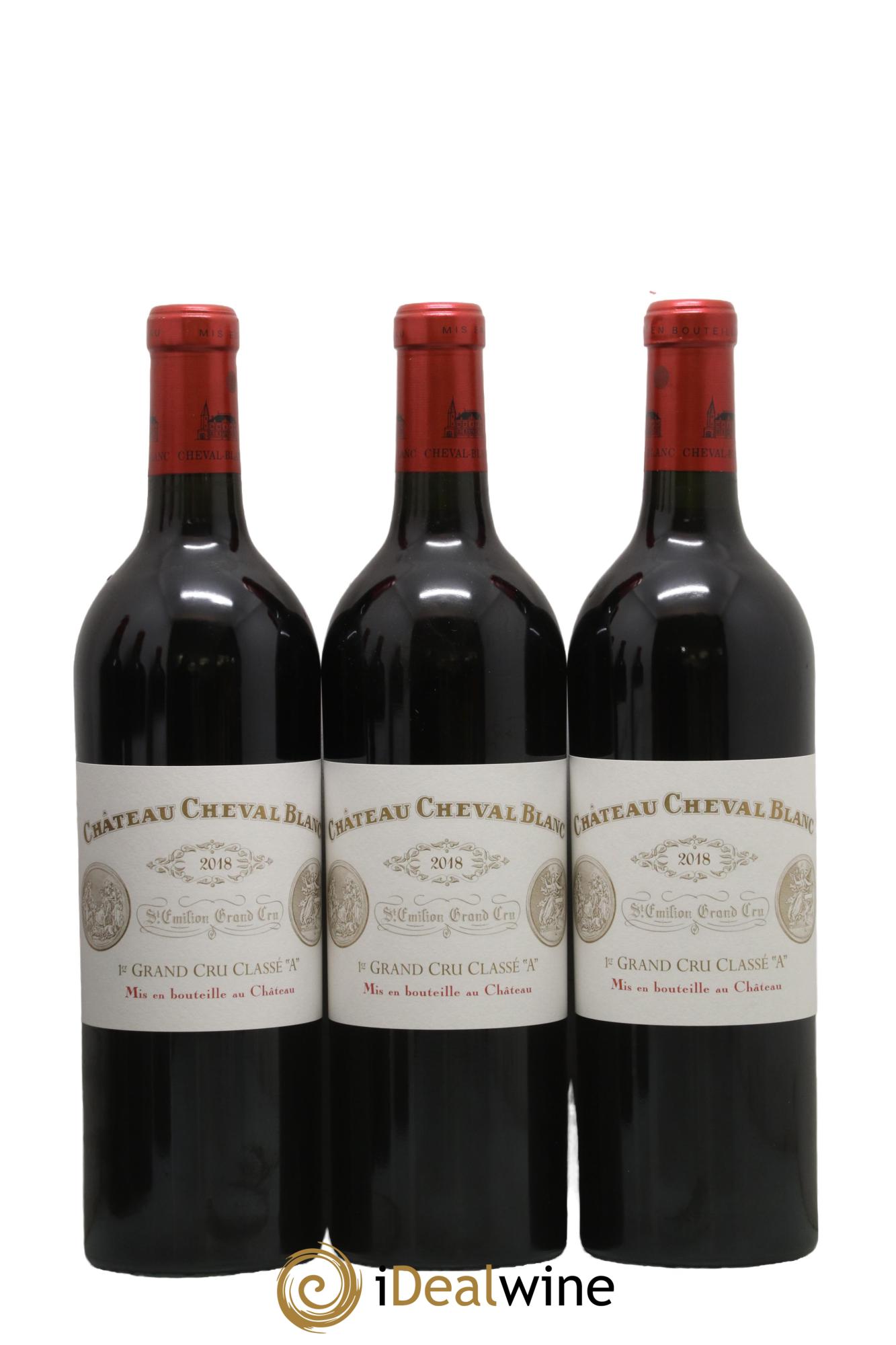 Château Cheval Blanc 1er Grand Cru Classé A 2018 - Lot de 6 bouteilles - 1