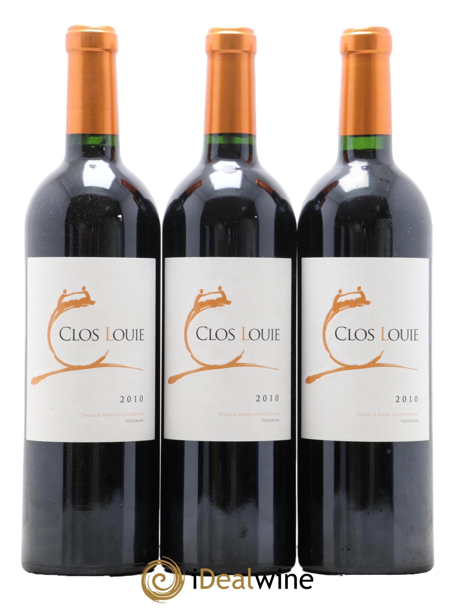 Castillon-Côtes-de-Bordeaux (Côtes-de-Castillon) Clos Louie 2010 - Lot de 6 bouteilles - 2