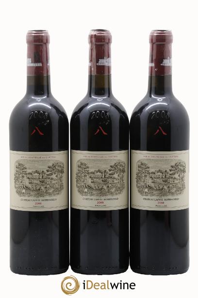 Château Lafite Rothschild 1er Grand Cru Classé 2008 - Posten von 6 Flaschen - 3