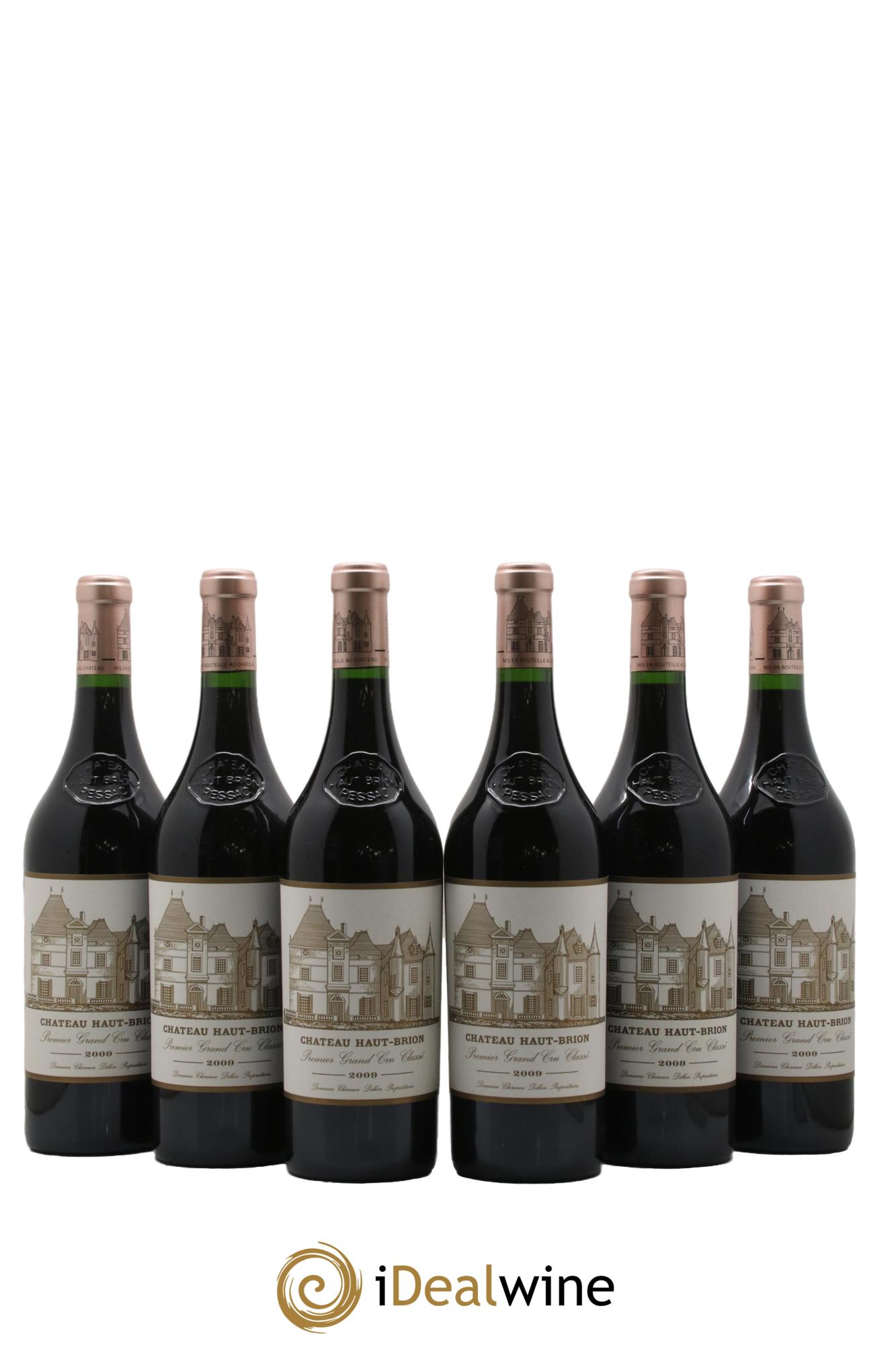 Château Haut Brion 1er Grand Cru Classé 2009 - Posten von 6 Flaschen - 0