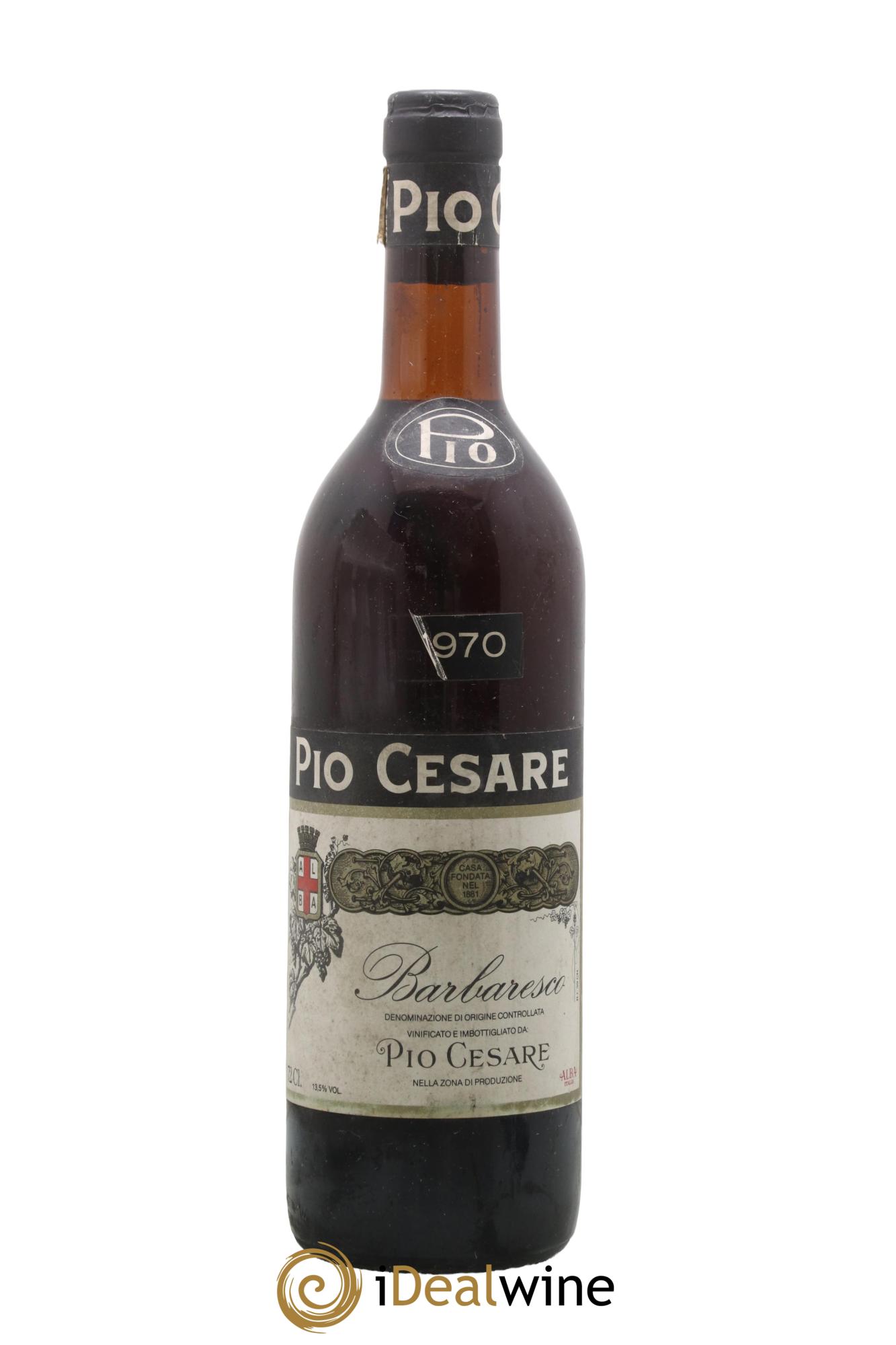 Barbaresco DOCG Pio Cesare 1970 - Lot of 1 bottle - 0