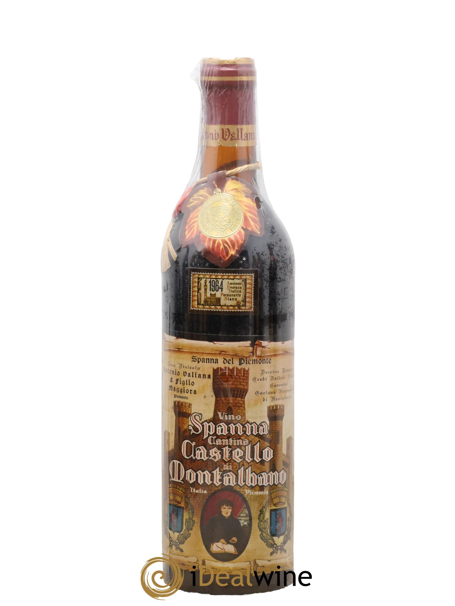 Italie Spanna Castello di Montalbano Vallana 1964 - Lotto di 1 bottiglia - 0