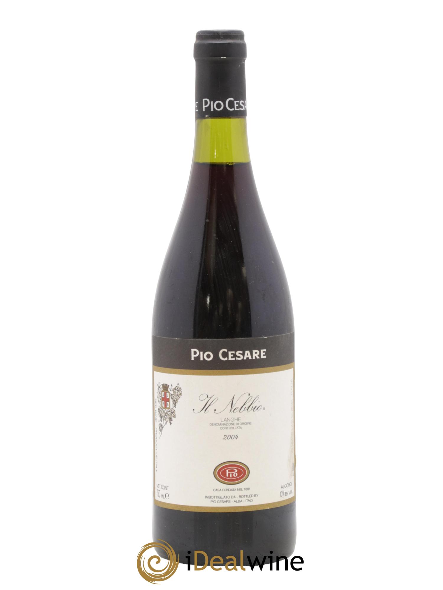 Langhe DOC Nebbiolo Pio Cesare 2004 - Lot de 1 bouteille - 0