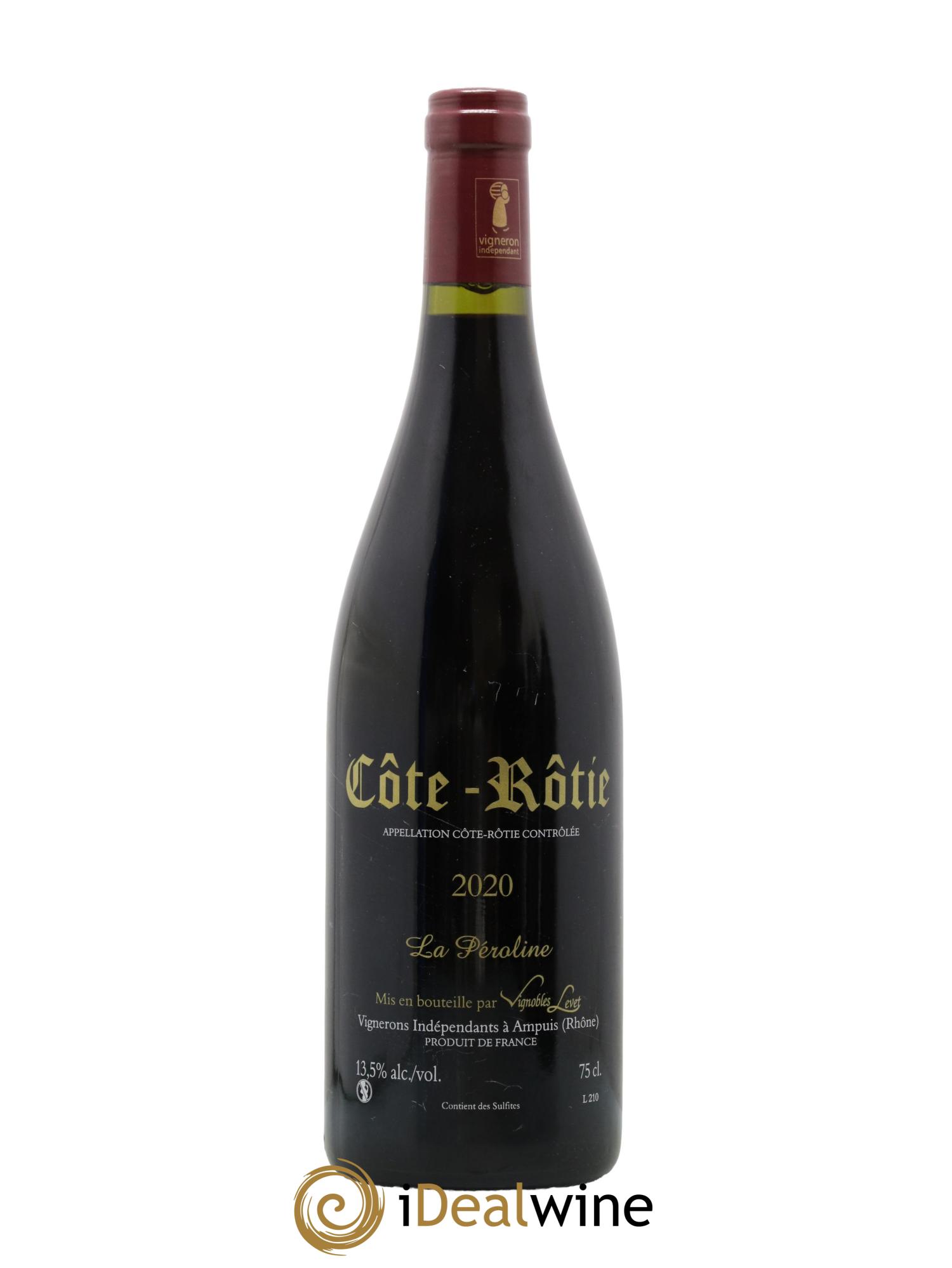 Côte-Rôtie La Péroline Vignobles Levet 2020 - Lot de 1 bouteille - 1